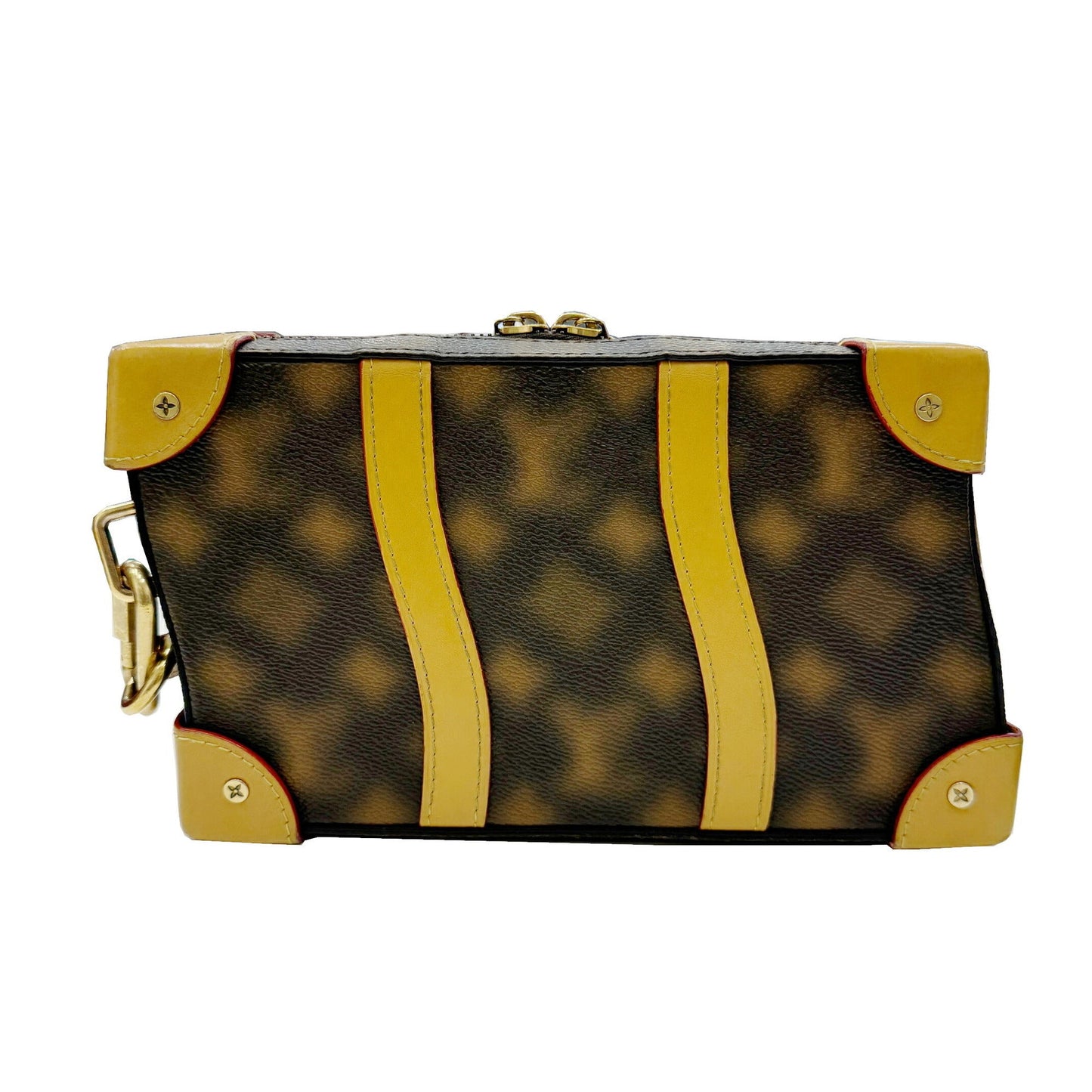 Louis Vuitton Brown Pvc Leather Shoulder Bag