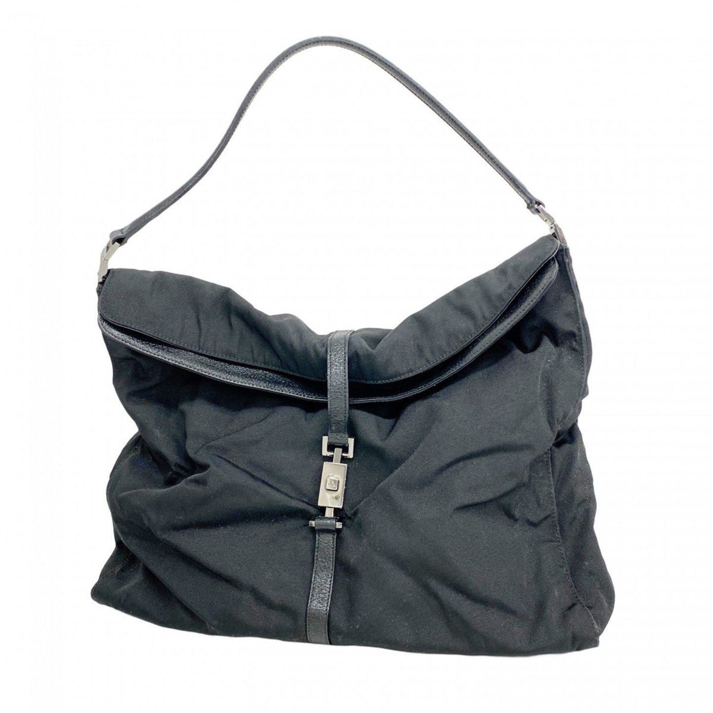 Gucci Black Nylon Shoulder Bag ()