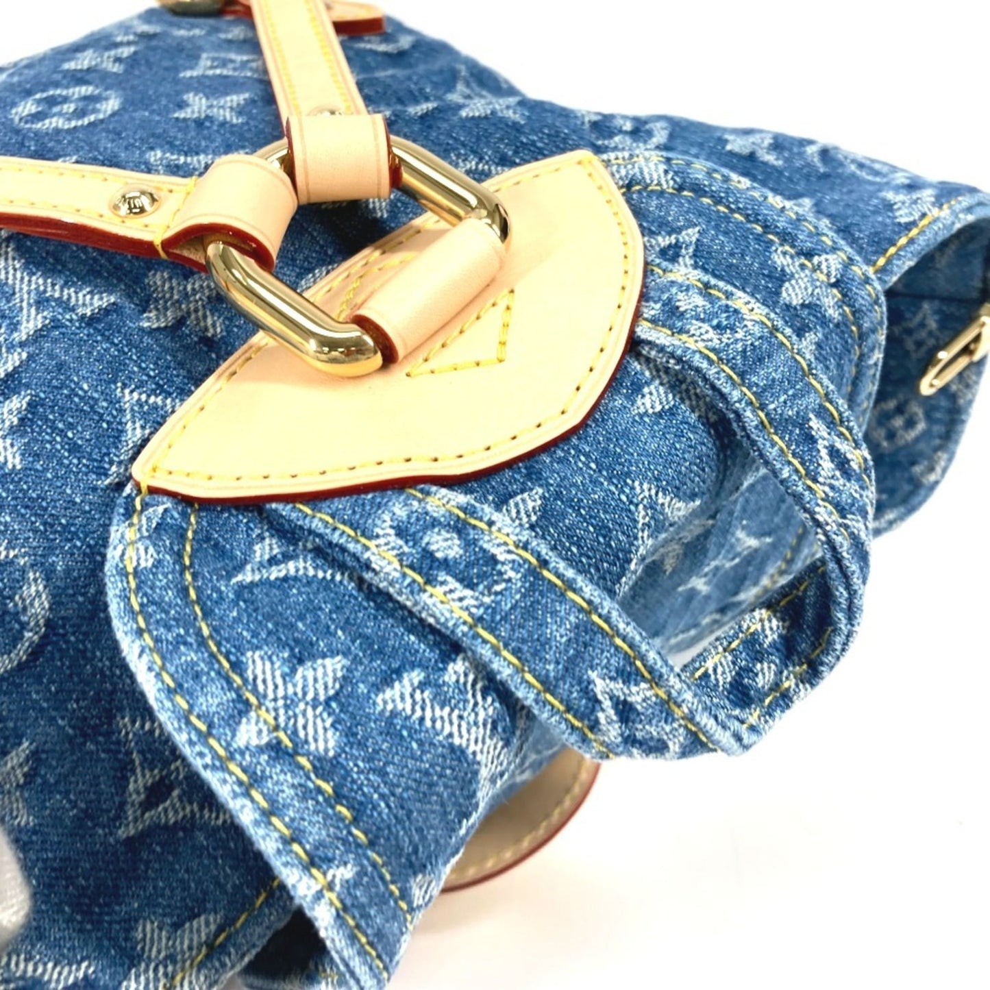 Louis Vuitton Blue Monogram Denim Backpack