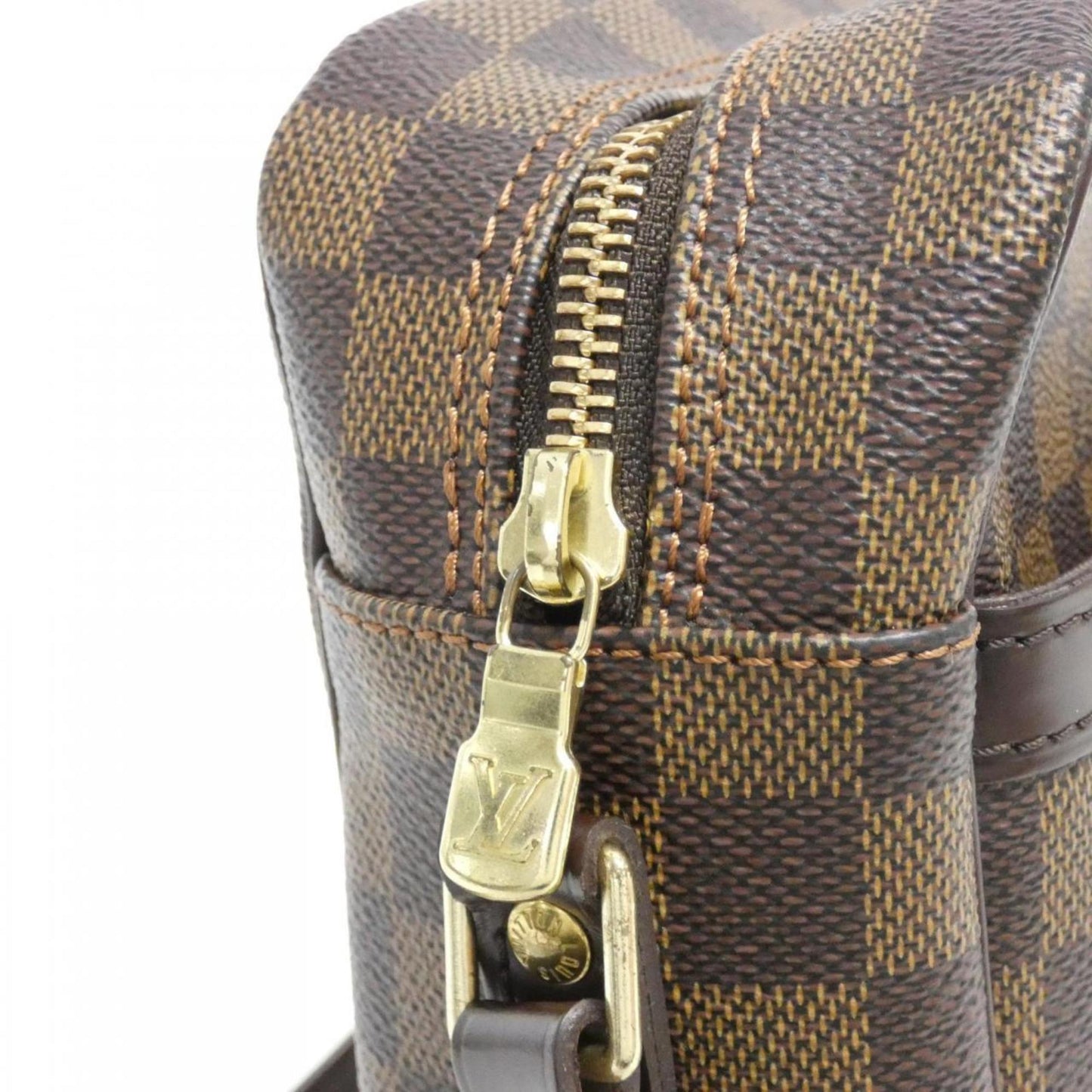Louis Vuitton Ebene Coated Canvas Shoulder Bag