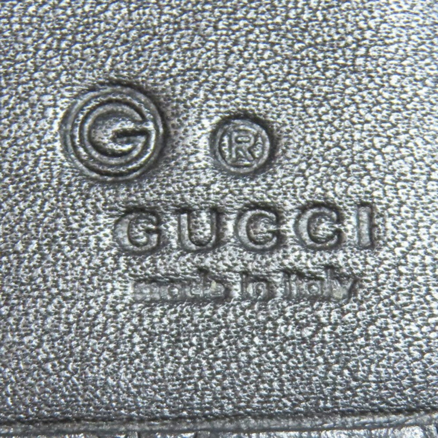Gucci Black Leather Long Wallet (Bi-Fold)