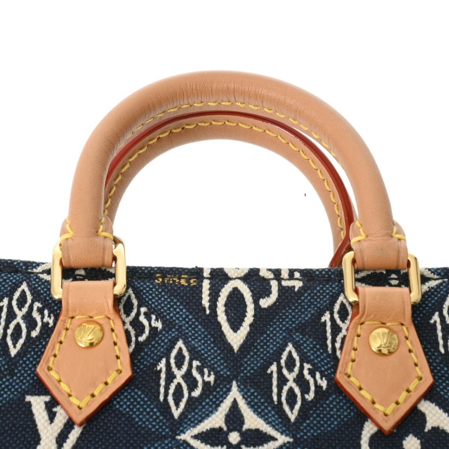 Louis Vuitton Blue Jacquard Shoulder Bag