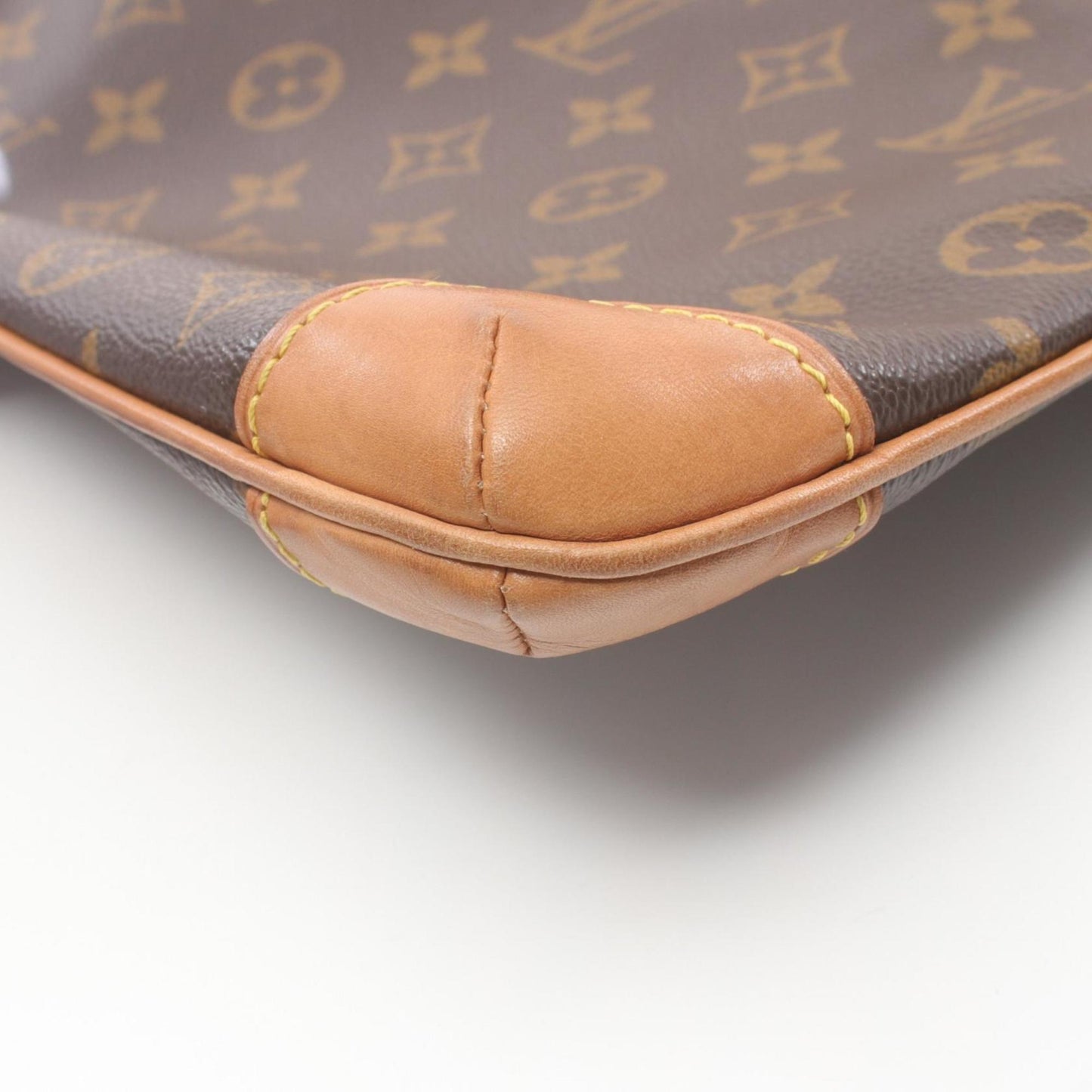 Louis Vuitton Brown Pvc Leather Shoulder Bag
