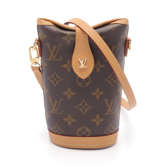 Louis Vuitton Brown Coated Canvas Monogram Pvc Leather Shoulder Bag ()