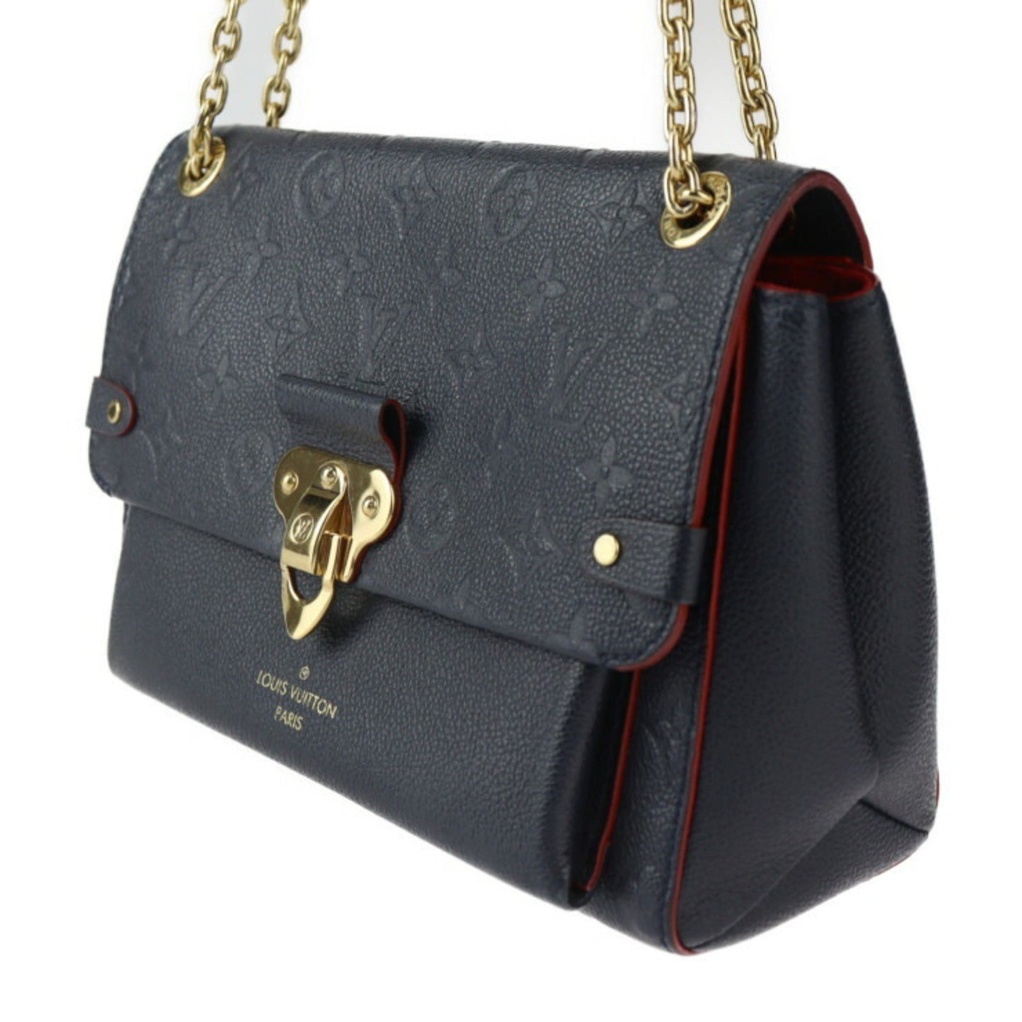 Louis Vuitton Marine Rouge Monogram Empreinte Handbag Pochette Shoulder Bag