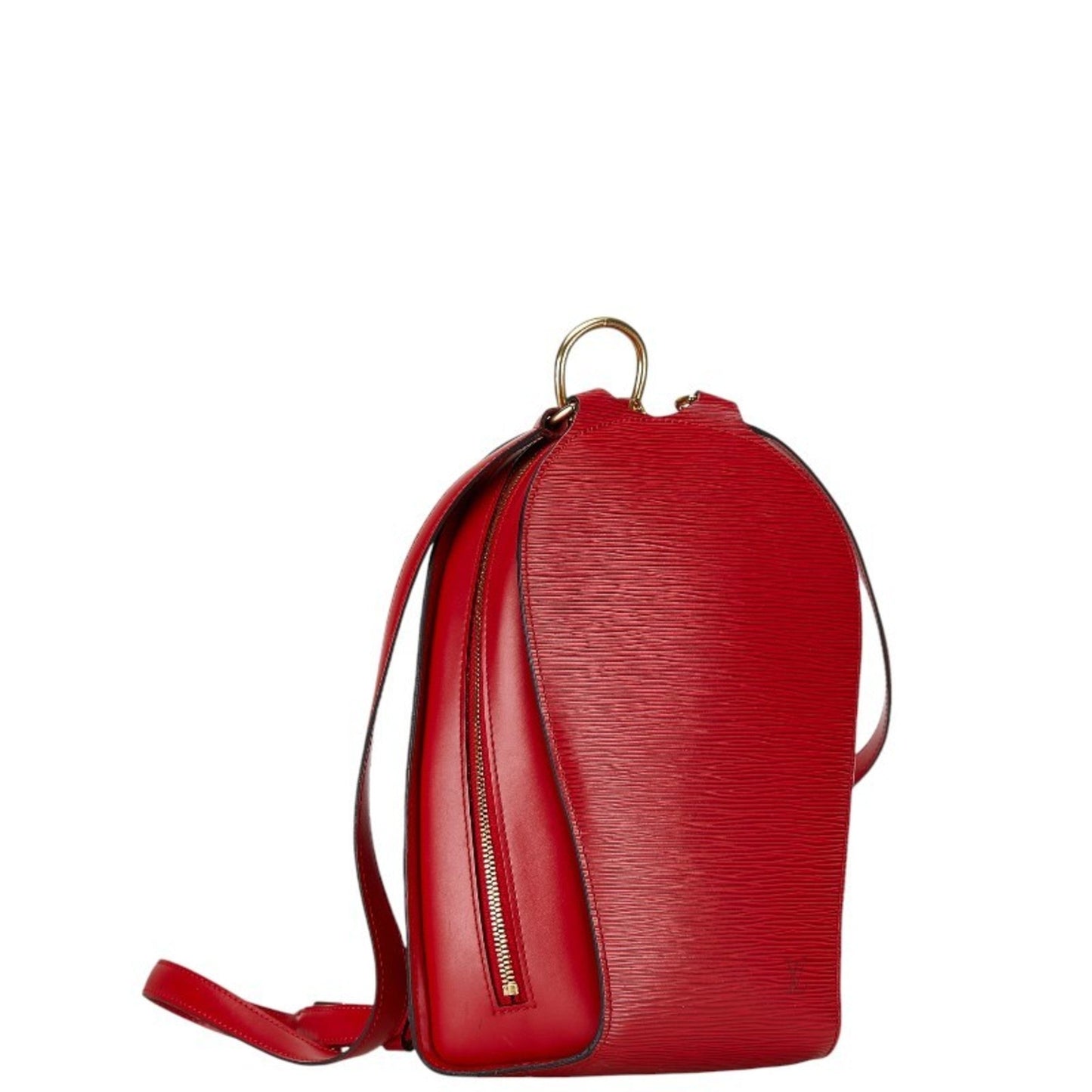 Louis Vuitton Castilian Red Leather Backpack
