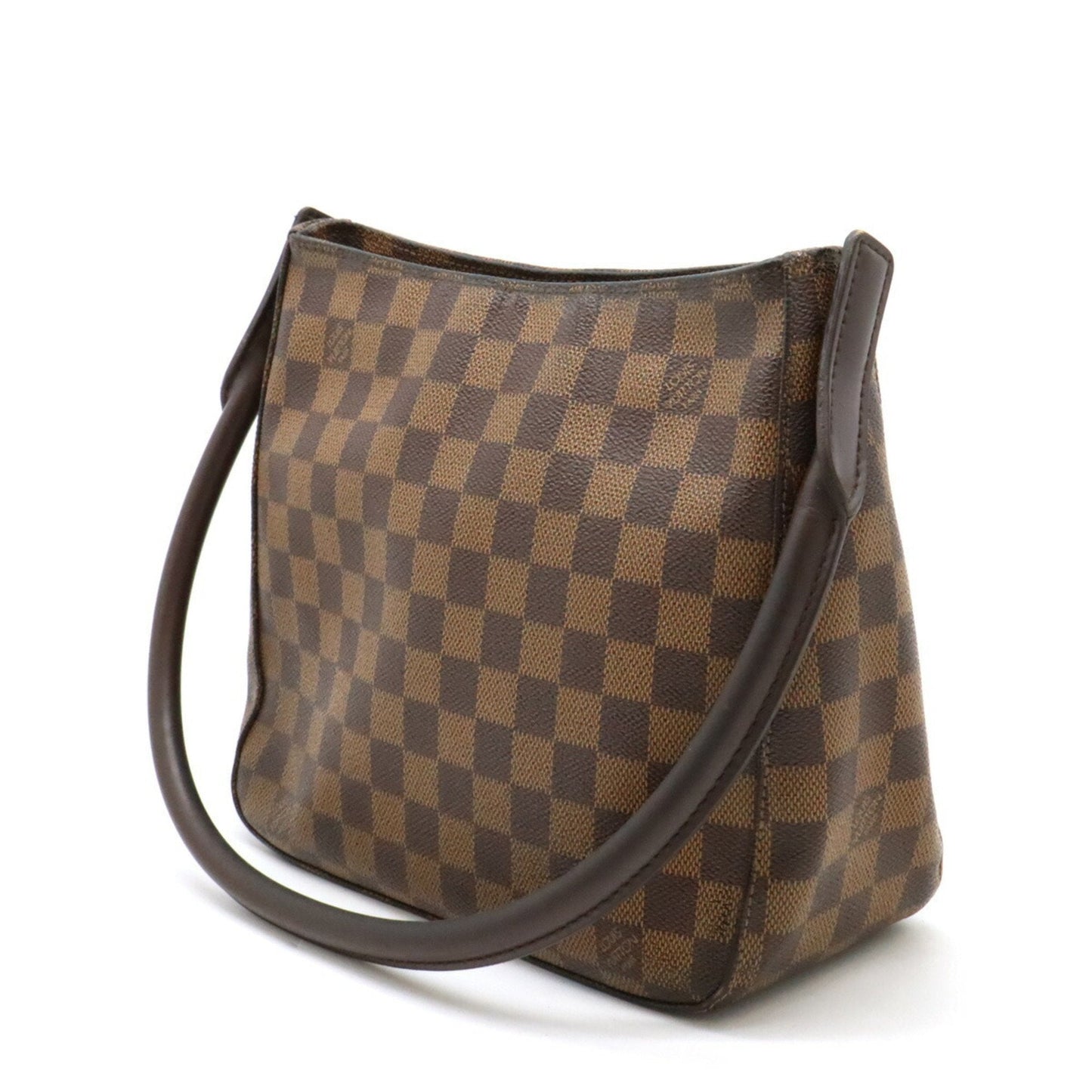 Louis Vuitton Brown Pvc Shoulder Bag