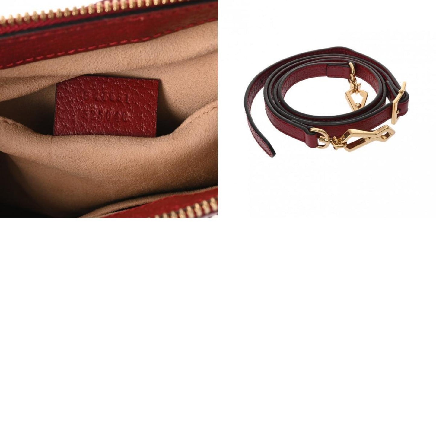 Gucci Multi-Color Red Color Gg Supreme Canvas Leather Handbag