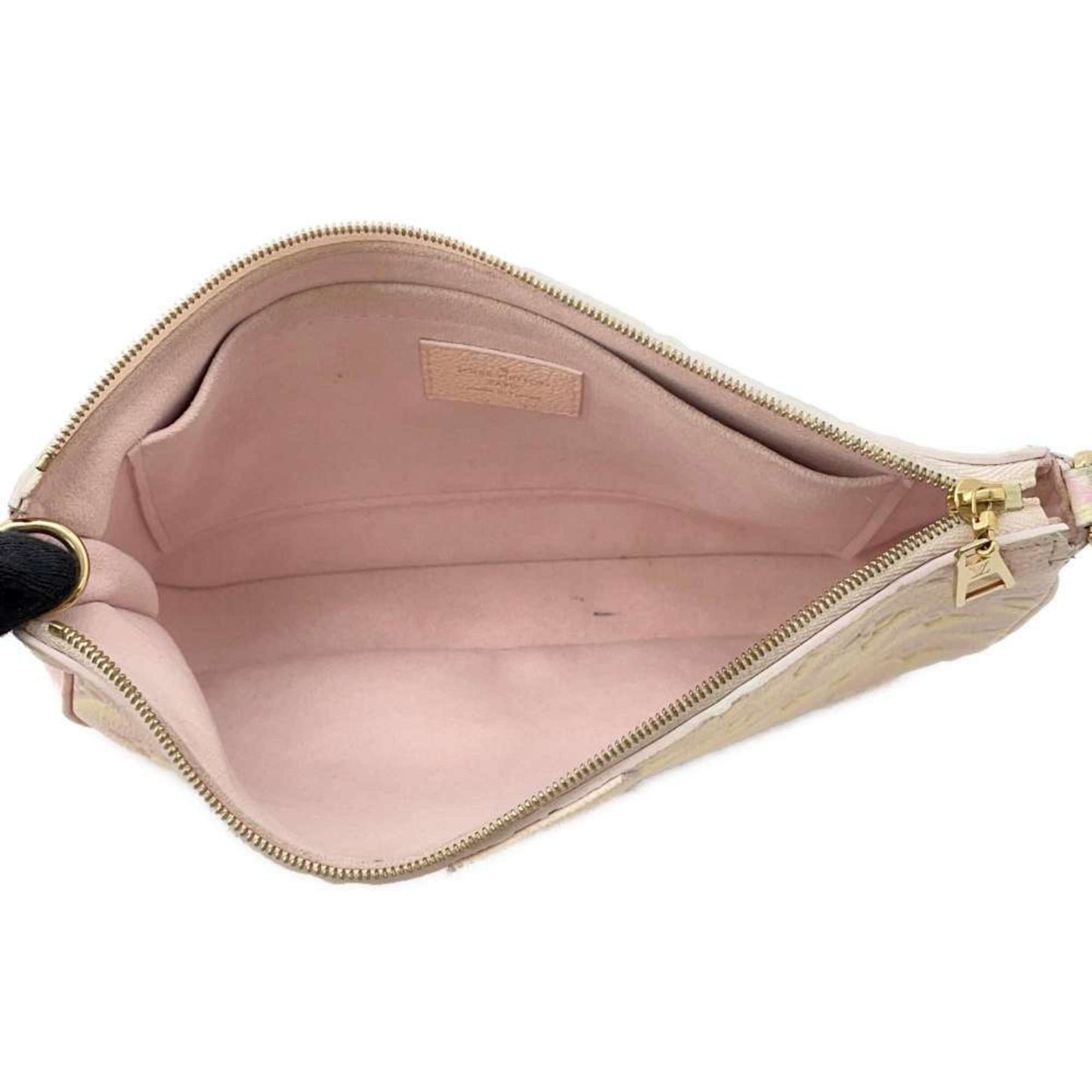 Louis Vuitton Monogram Empreinte Pink Monogram Empreinte Pochette Shoulder Bag