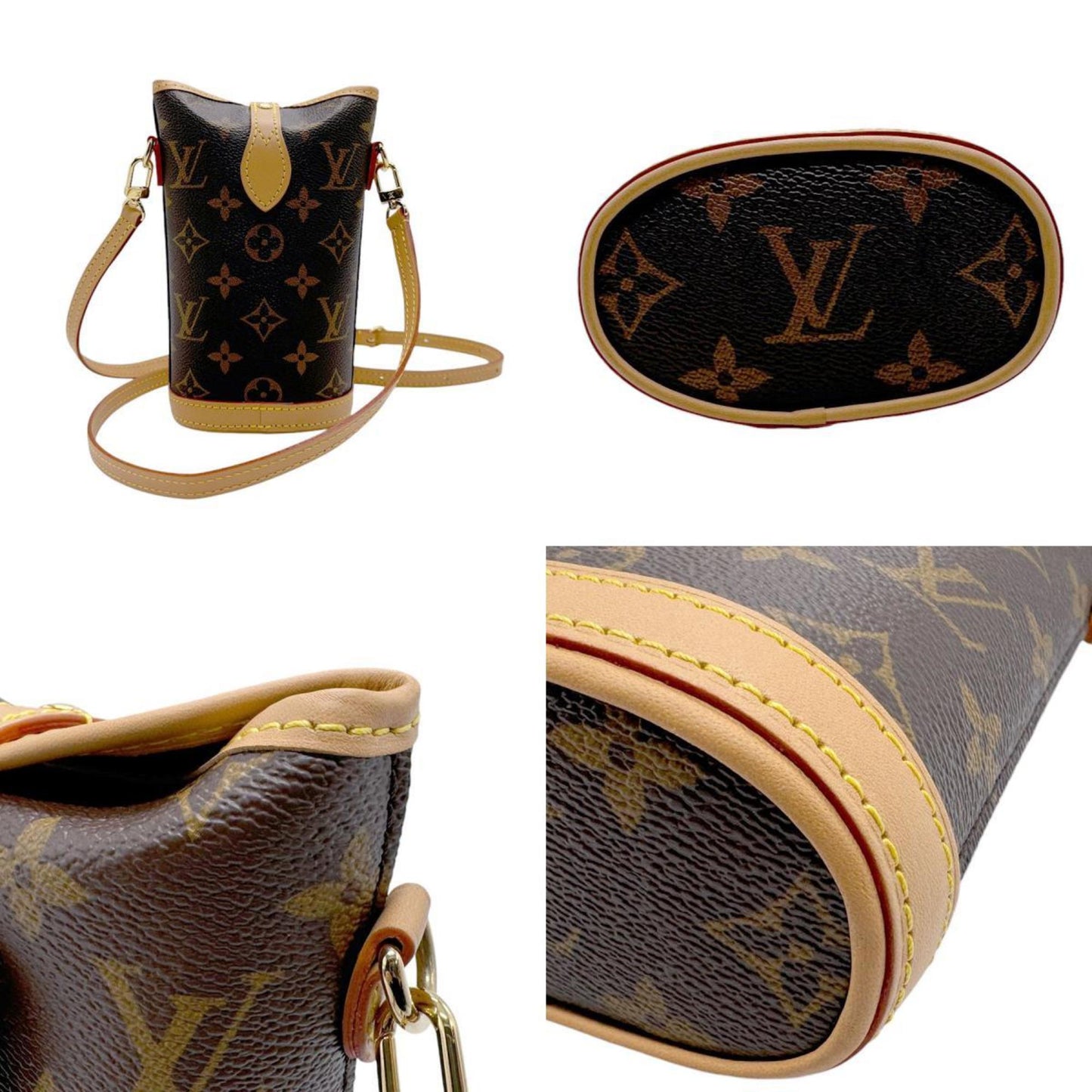 Louis Vuitton Brown Monogram Shoulder Bag