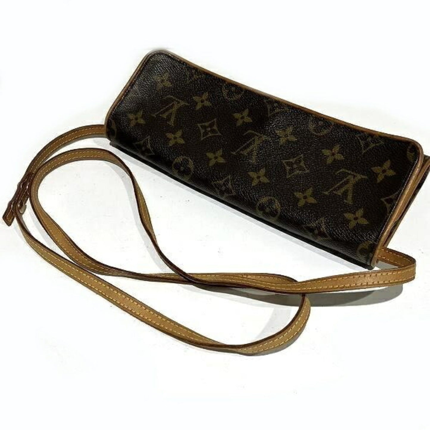 Louis Vuitton Brown Pochette Shoulder Bag