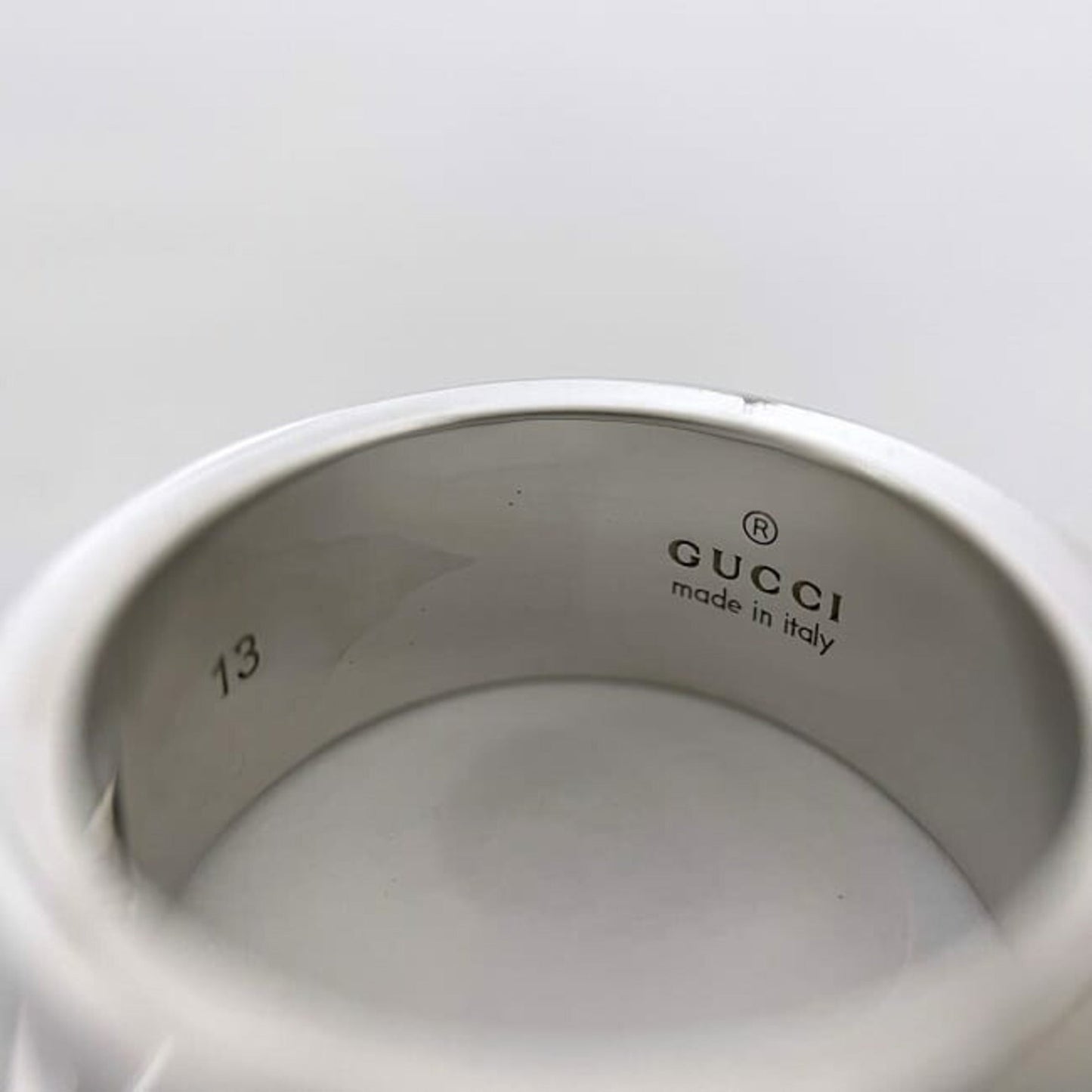Gucci Silver Silver 925 Band Ring
