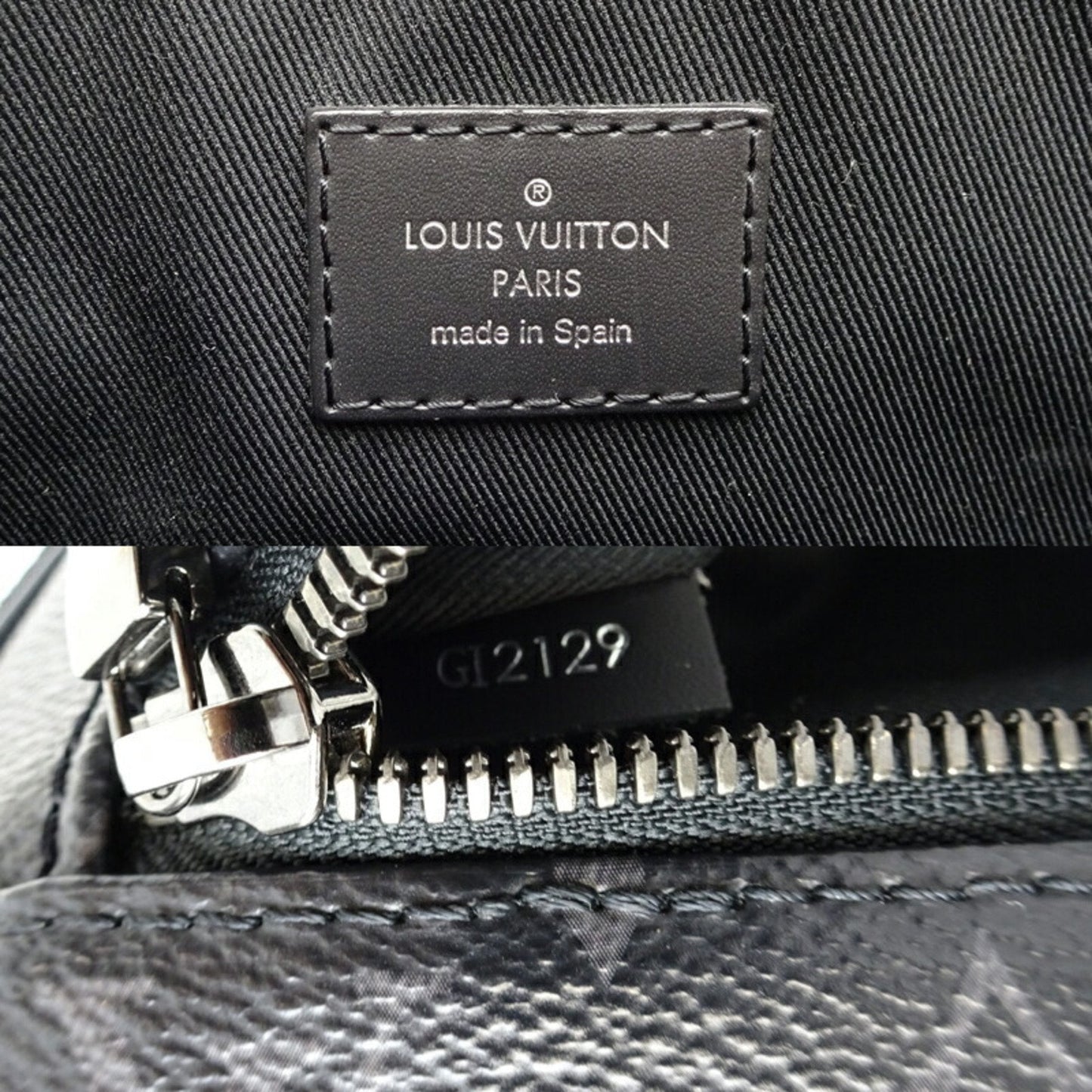 Louis Vuitton Black Monogram Eclipse Shoulder Bag