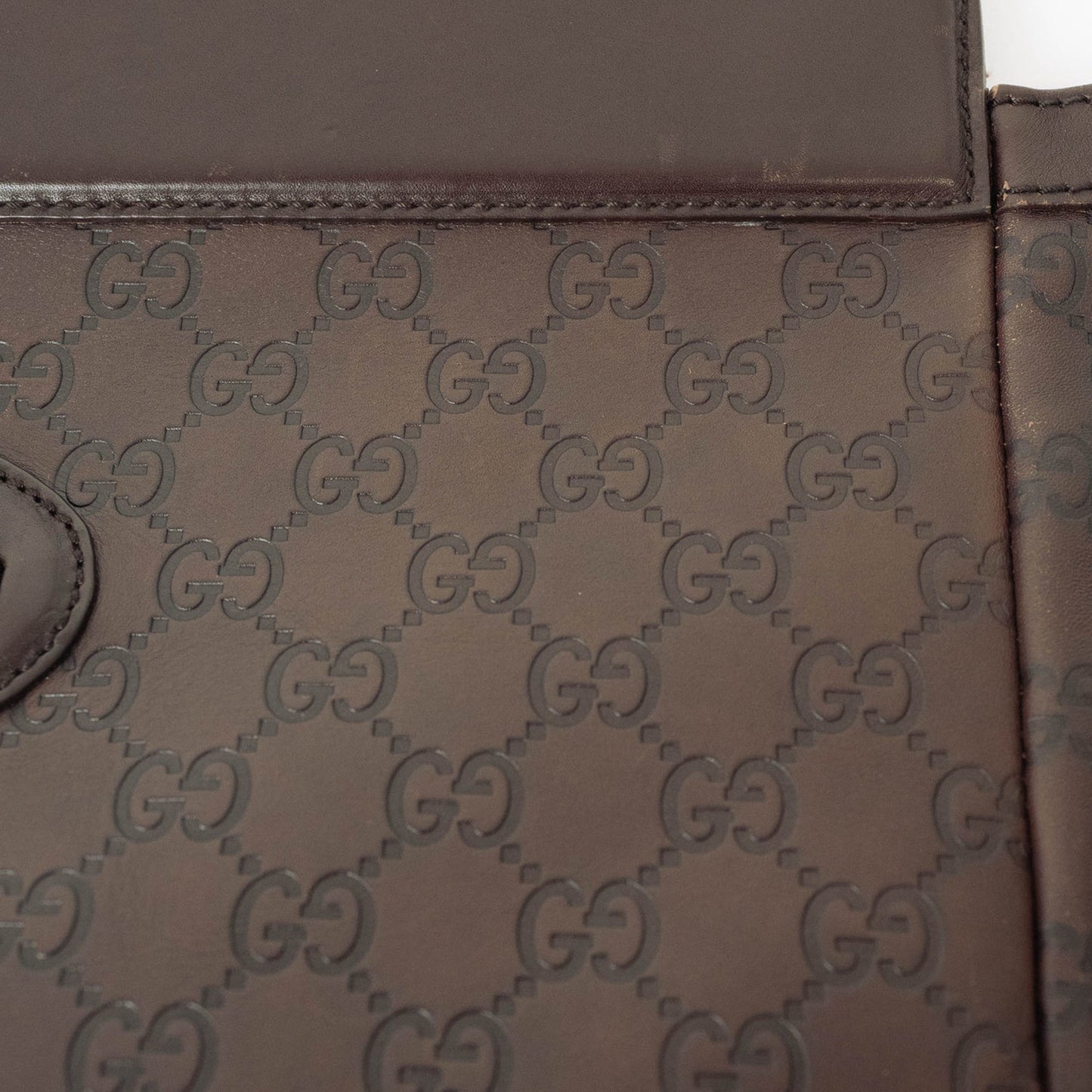 Gucci Brown Leather Handbag