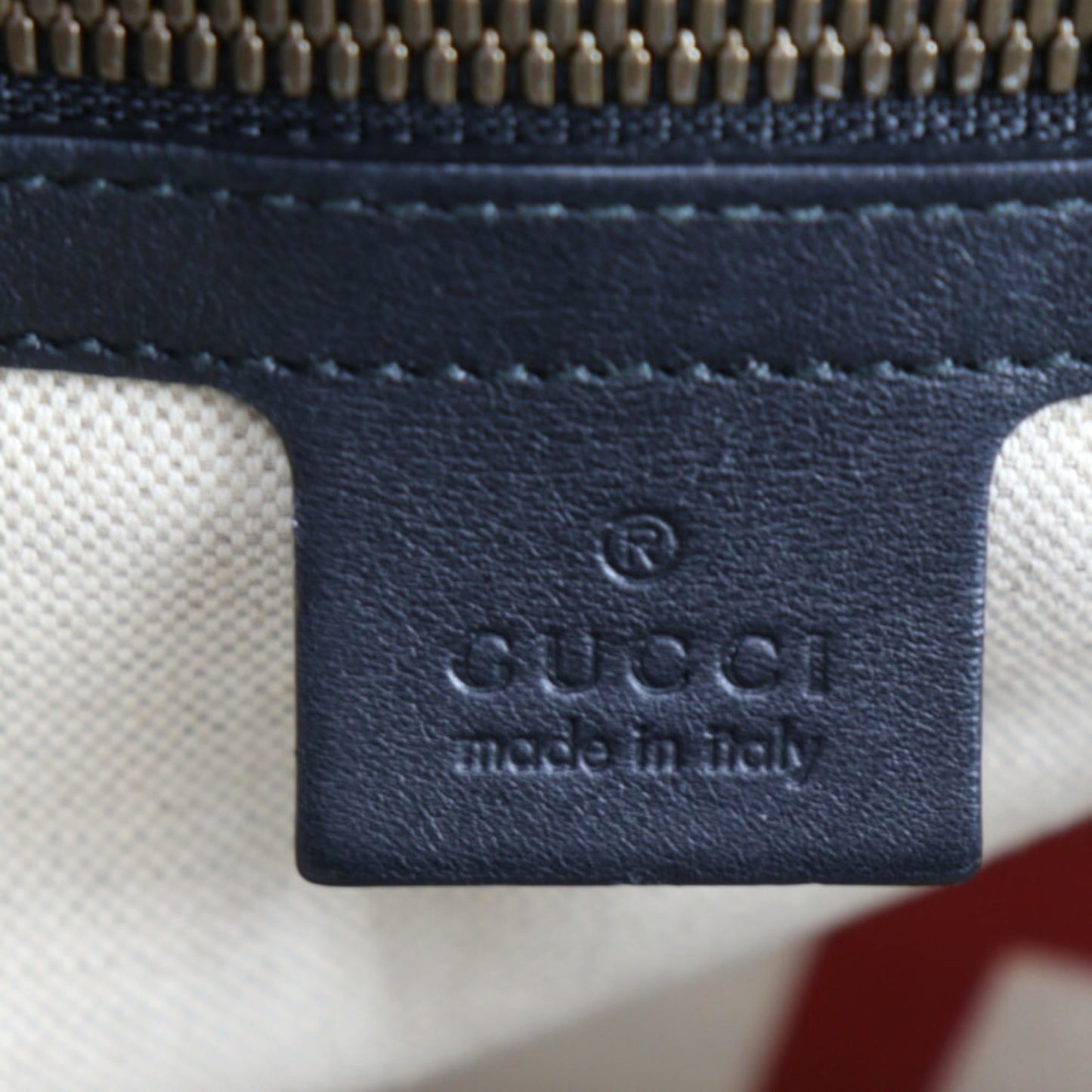 Gucci Beige Black Brown Gg Supreme Leather Shoulder Bag Tote Bag