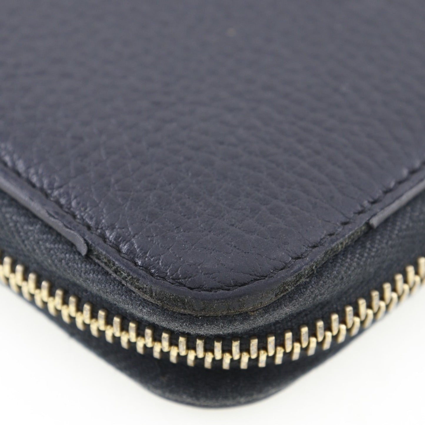 Gucci Black Leather Long Wallet (Bi-Fold)