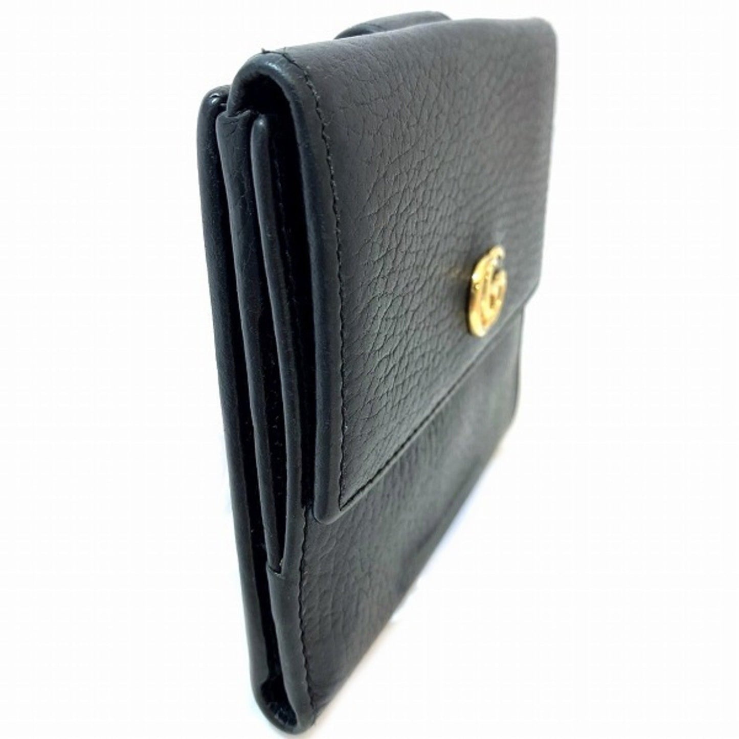 Gucci Black Leather Wallet (Bi-Fold)