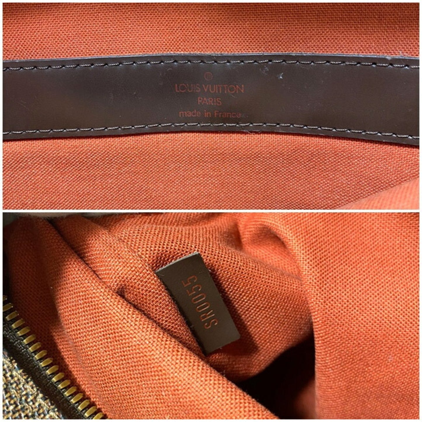 Louis Vuitton Damier Brown Damier Canvas Ebene Shoulder Bag