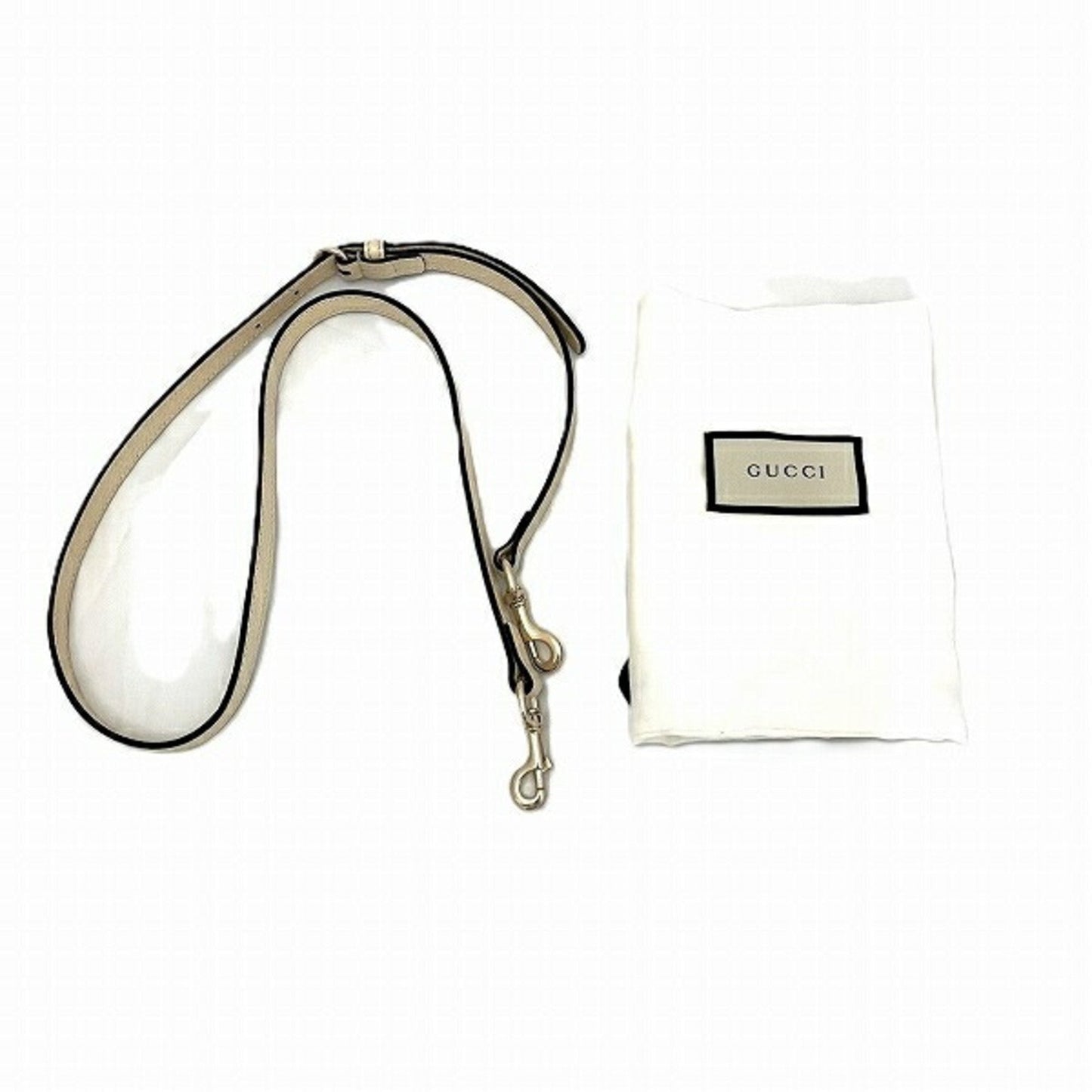 Gucci Ivory Leather Handbag Shoulder Bag