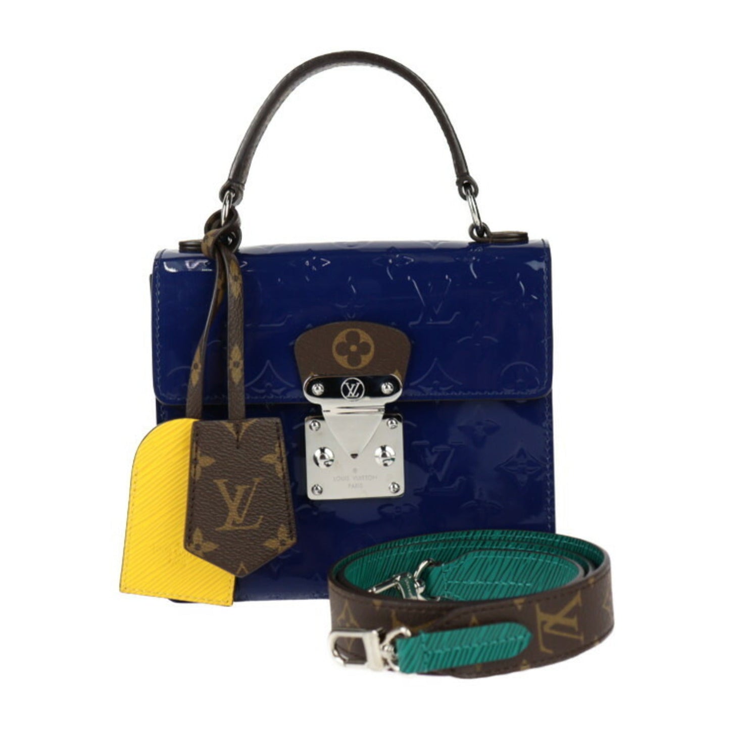 Louis Vuitton Monogram Vernis Monogram Multi-Color Monogram Vernis Monogram Epi Leather Handbag Shoulder Bag Tote Bag ()