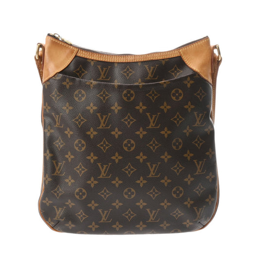 Louis Vuitton Brown Monogram Canvas Shoulder Bag ()