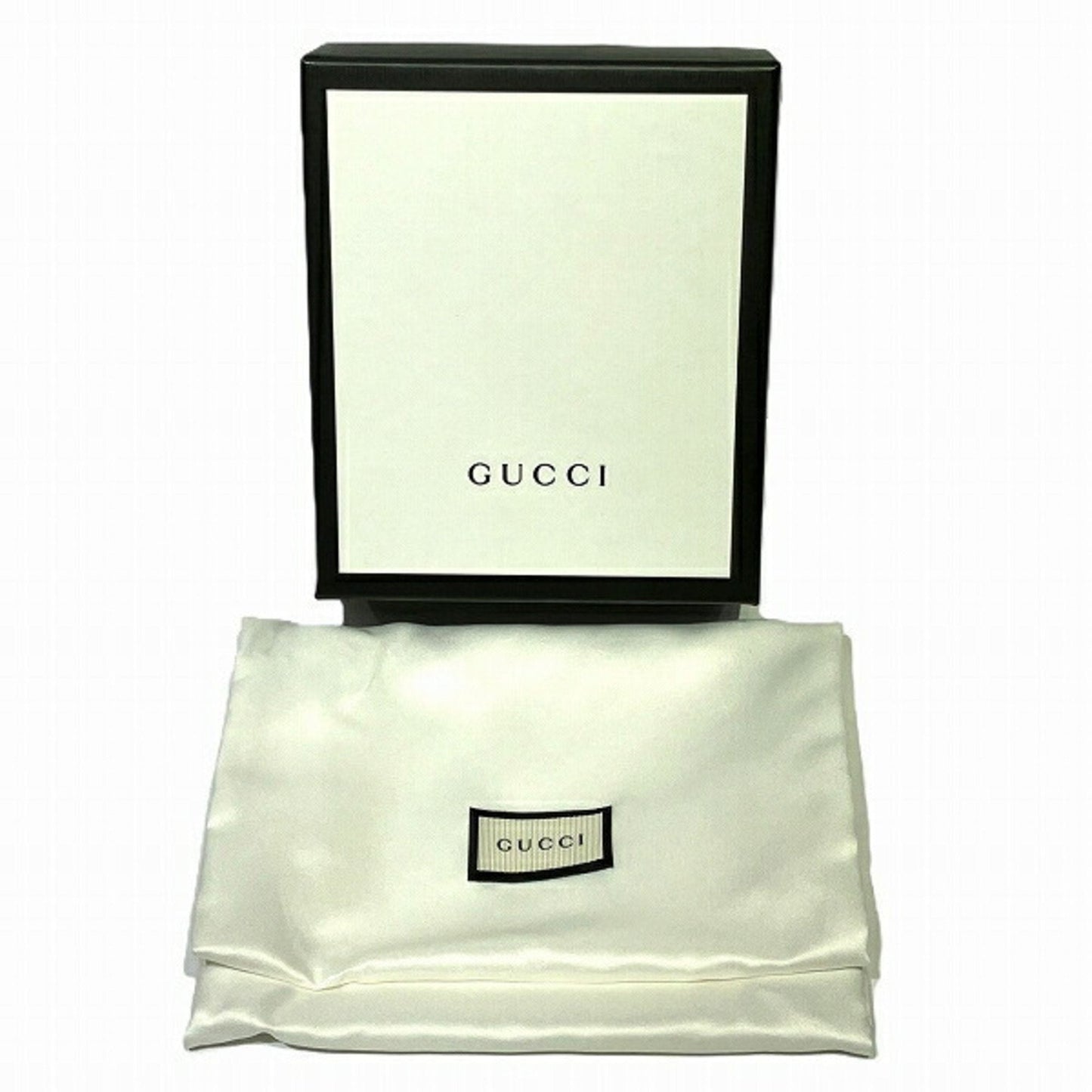 Gucci Beige Dark Brown Canvas Leather Wallet (Bi-Fold)