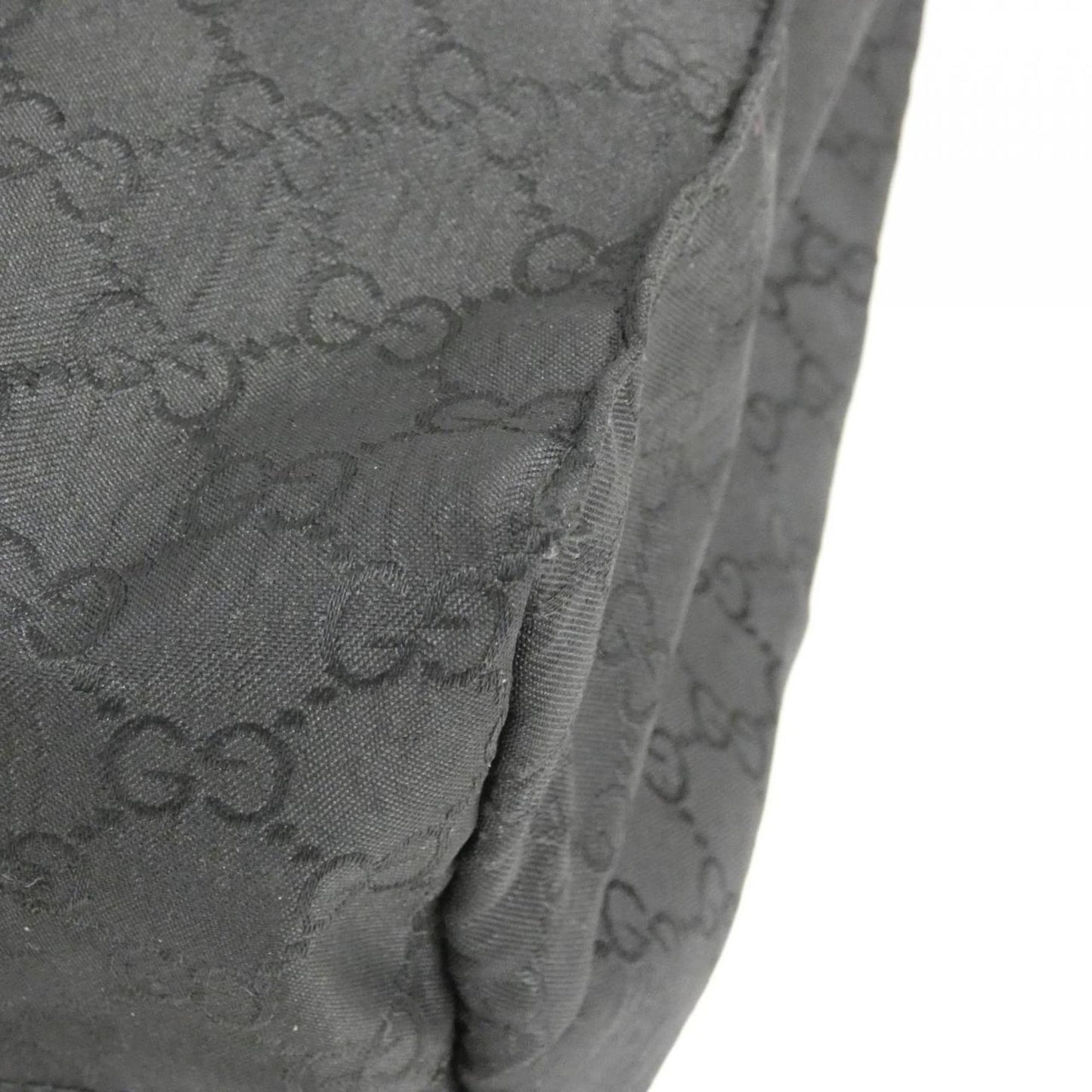 Gucci Black Nylon Tote Bag