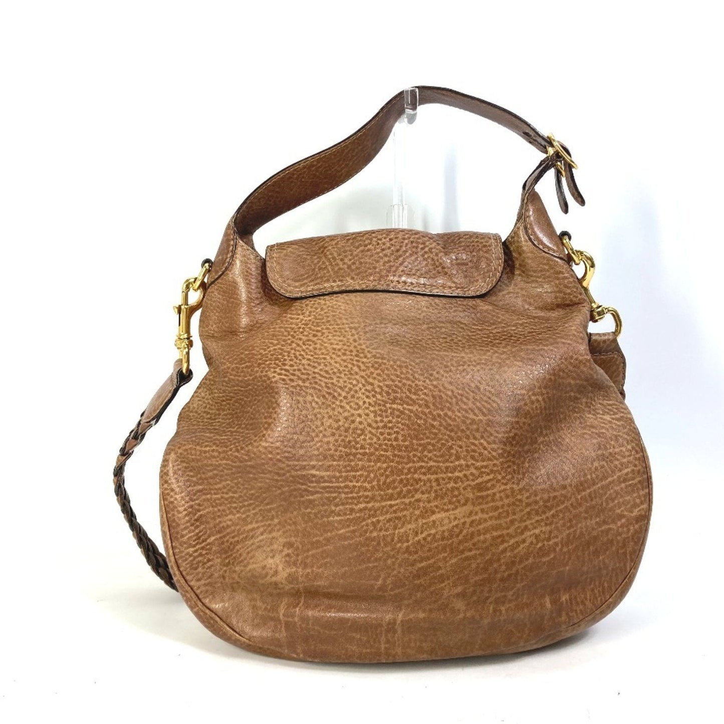 Gucci Brown Leather Shoulder Bag
