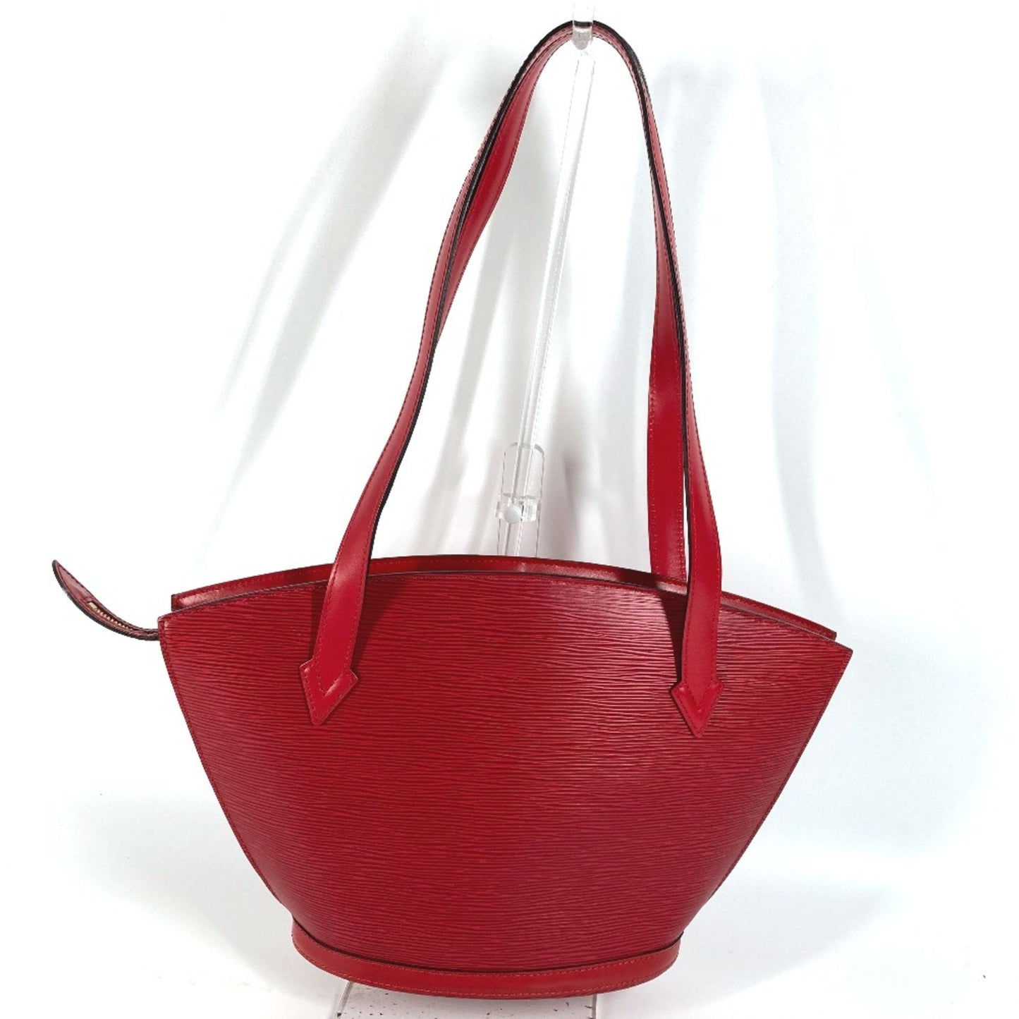 Louis Vuitton Red Leather Shoulder Bag
