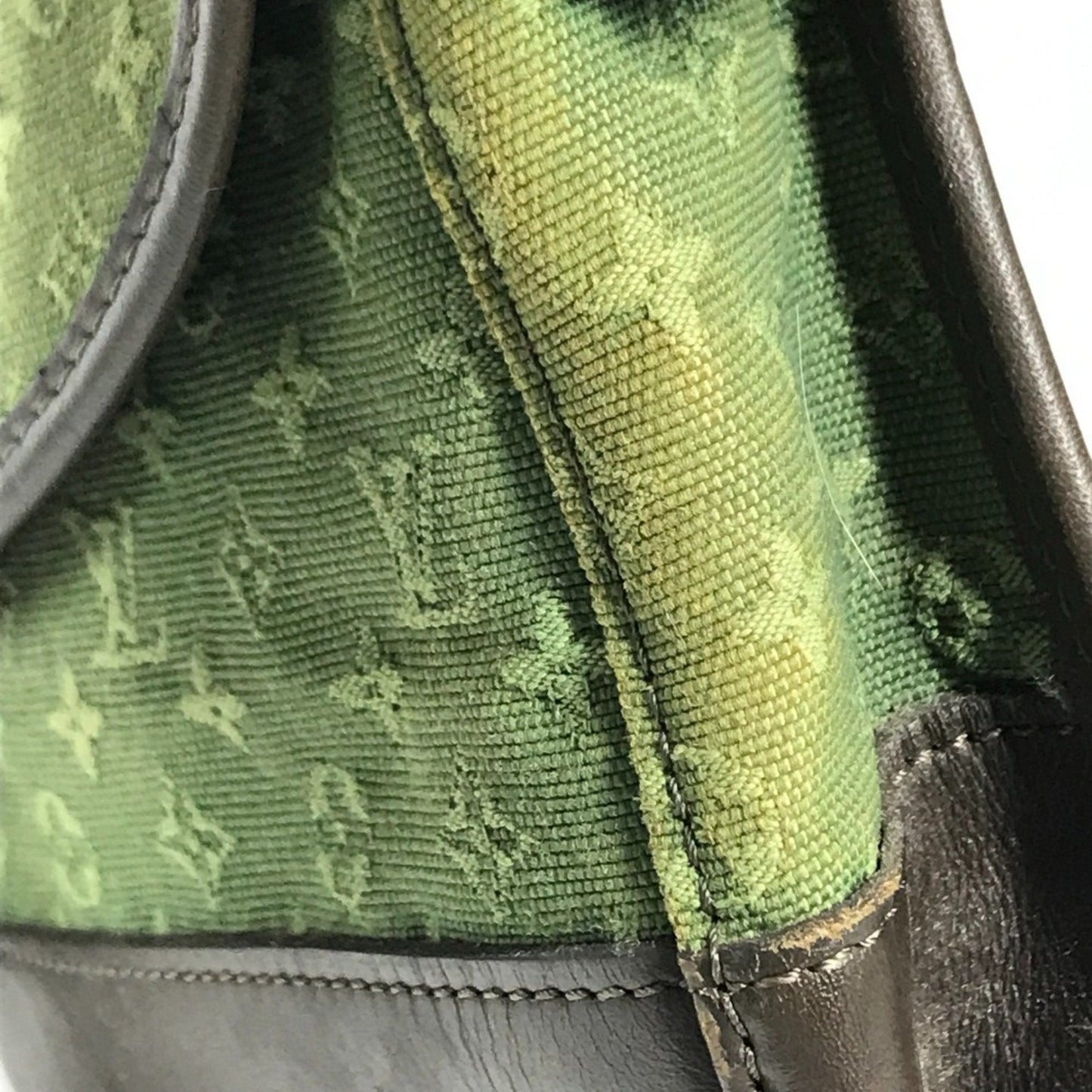 Louis Vuitton Khaki Monogram Pochette Shoulder Bag