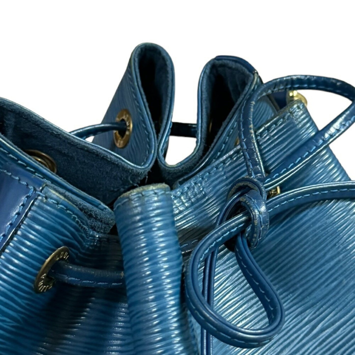 Louis Vuitton Epi Blue Epi Leather Shoulder Bag