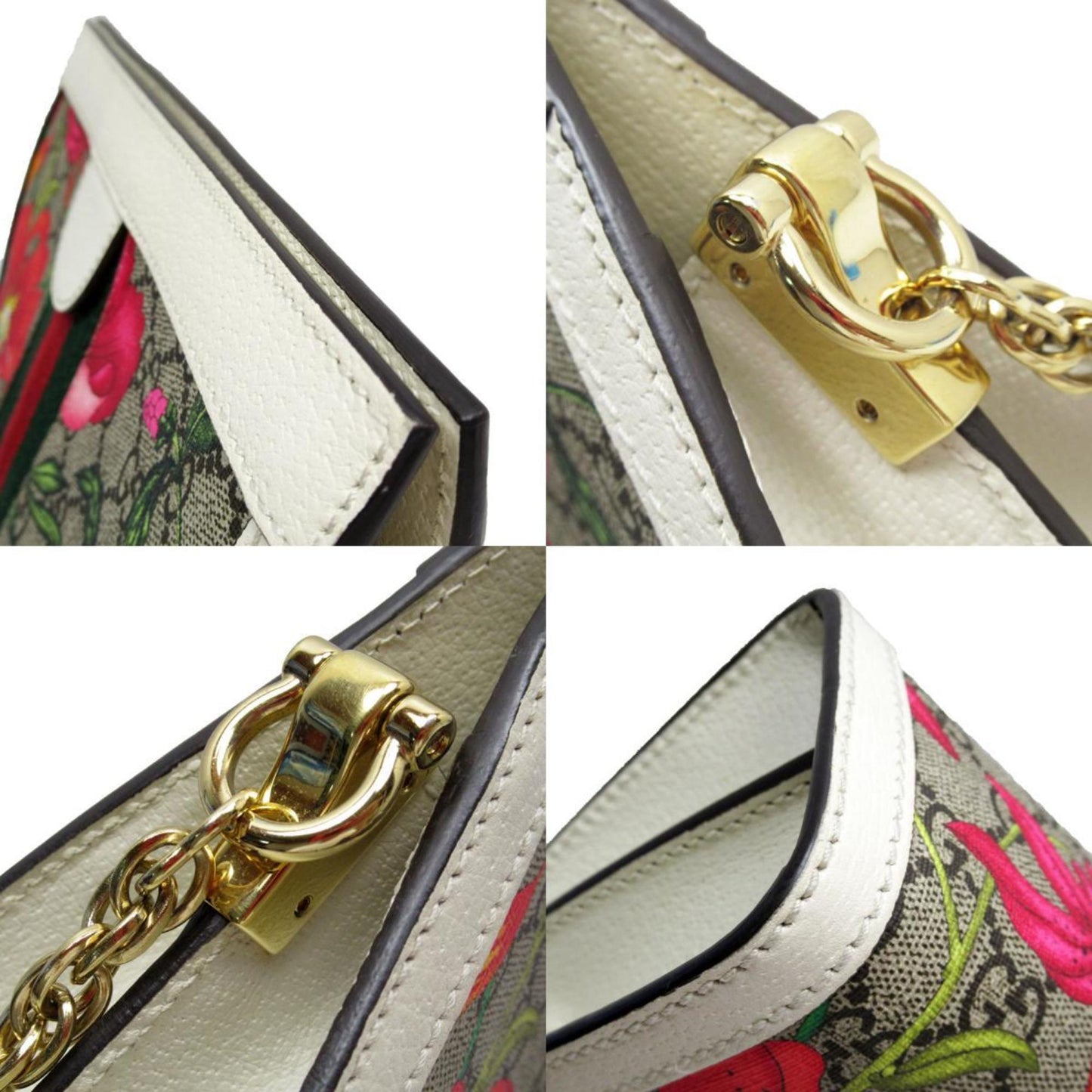 Gucci Multi-Color Pvc Leather Shoulder Bag