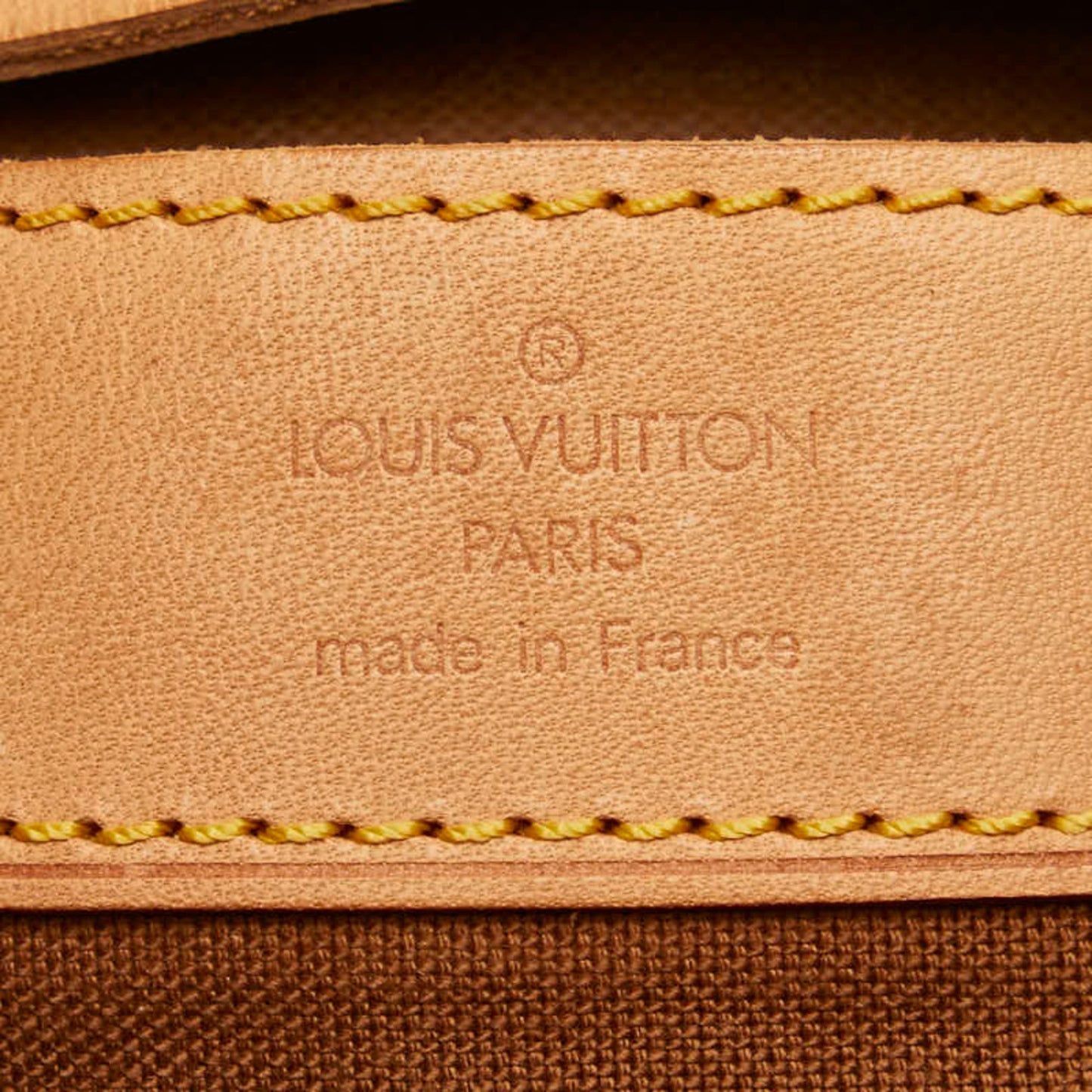 Louis Vuitton Brown Pvc Leather Boston Bag Shoulder Bag