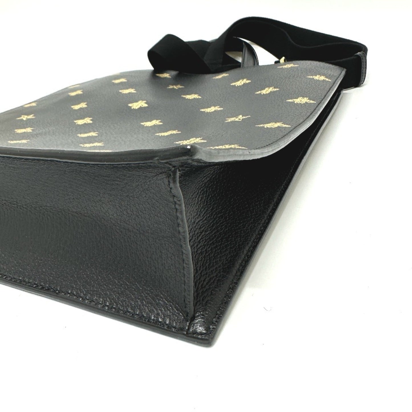 Gucci Black Leather Shoulder Bag Tote Bag