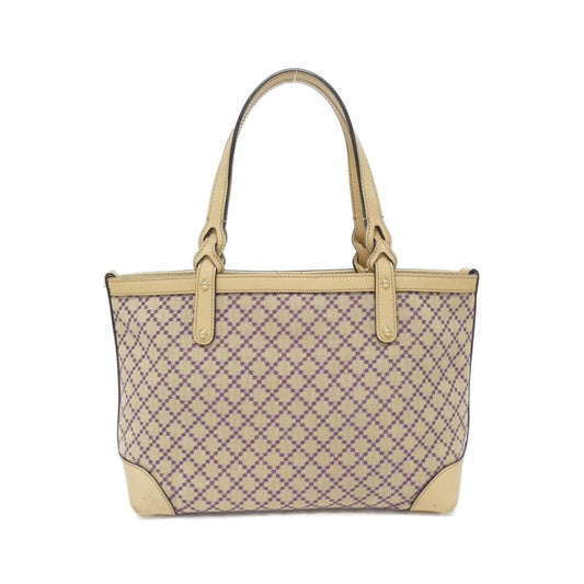 Gucci Purple Sand Canvas Tote Bag ()