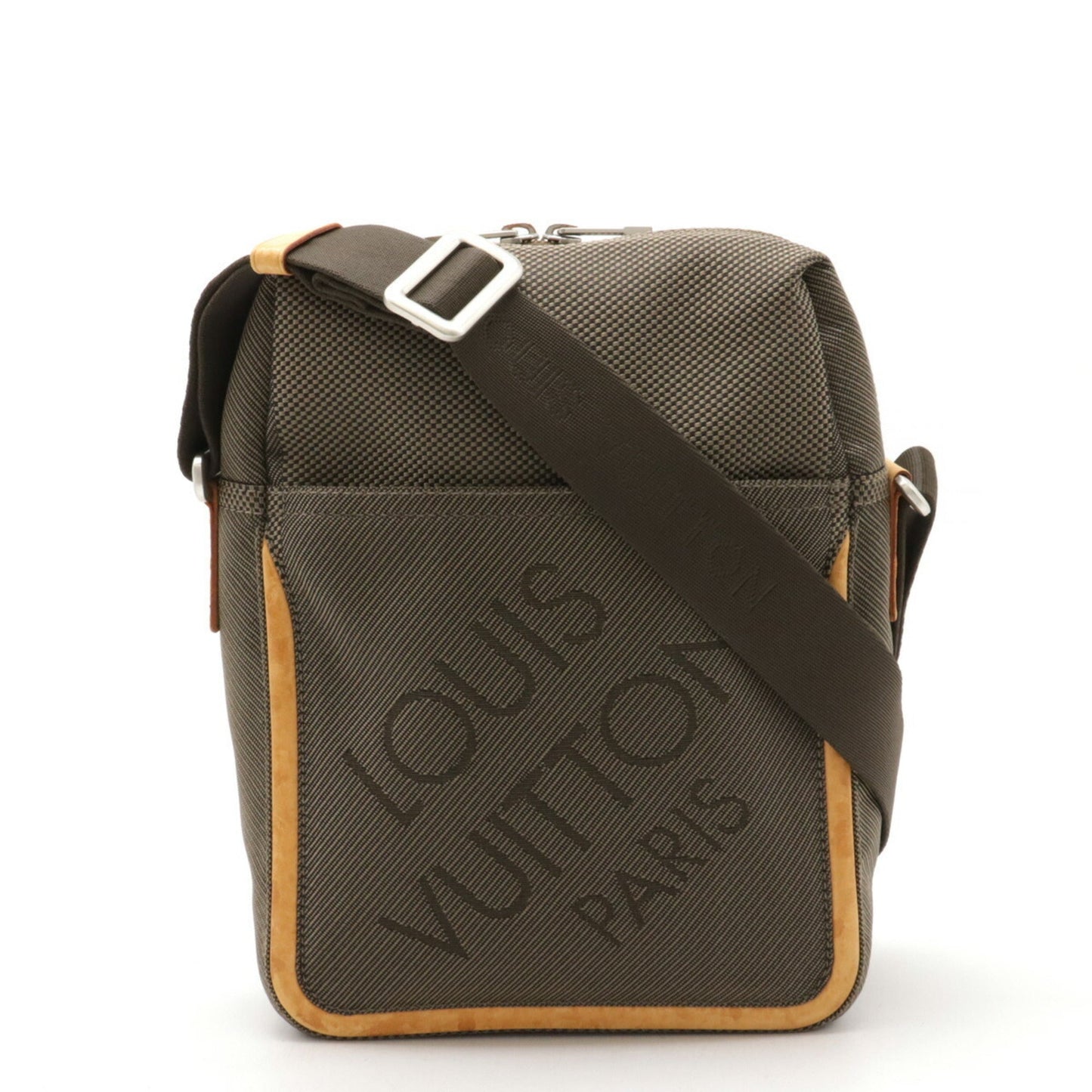 Louis Vuitton Earth Khaki Damier Geant Shoulder Bag ()