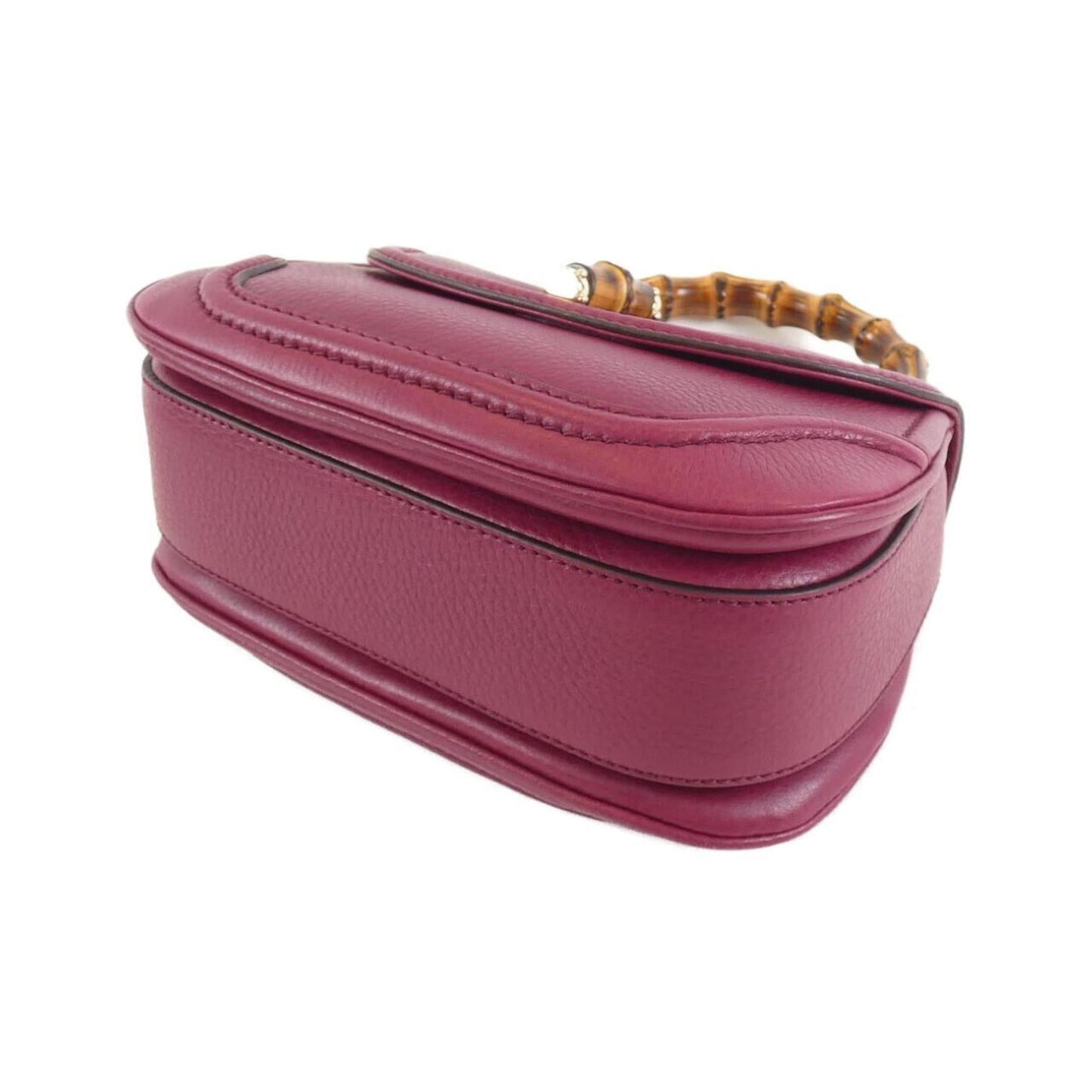 Gucci Bordeaux Leather Handbag
