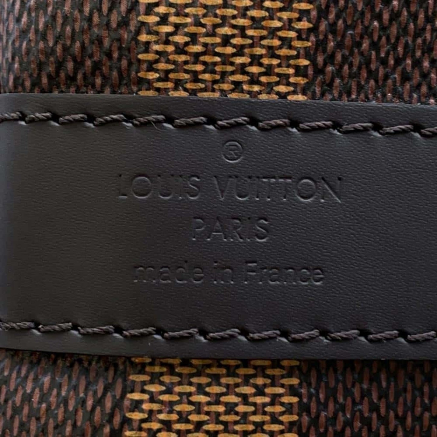 Louis Vuitton Brown Damier Canvas Boston Bag Shoulder Bag