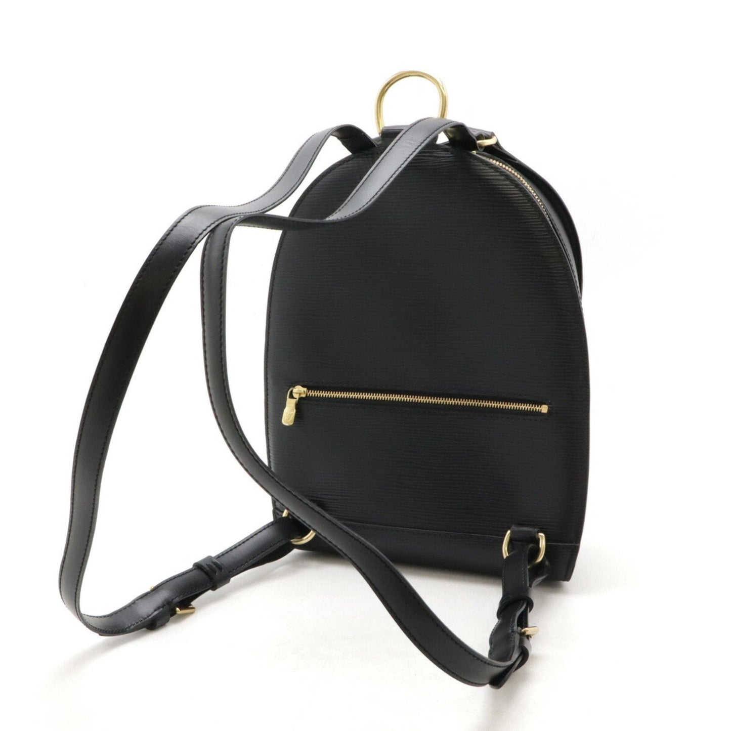 Louis Vuitton Black Noir Epi Leather Backpack