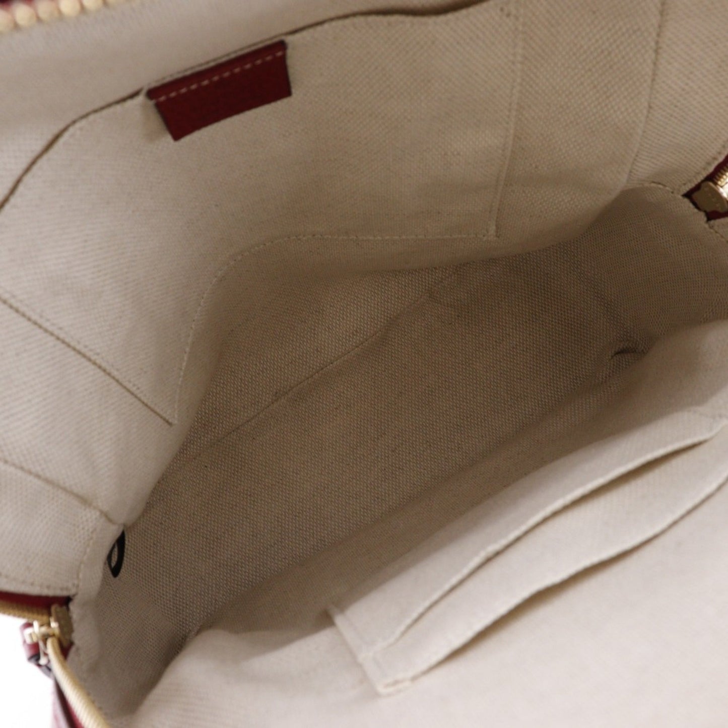 Gucci Red Color Leather Backpack