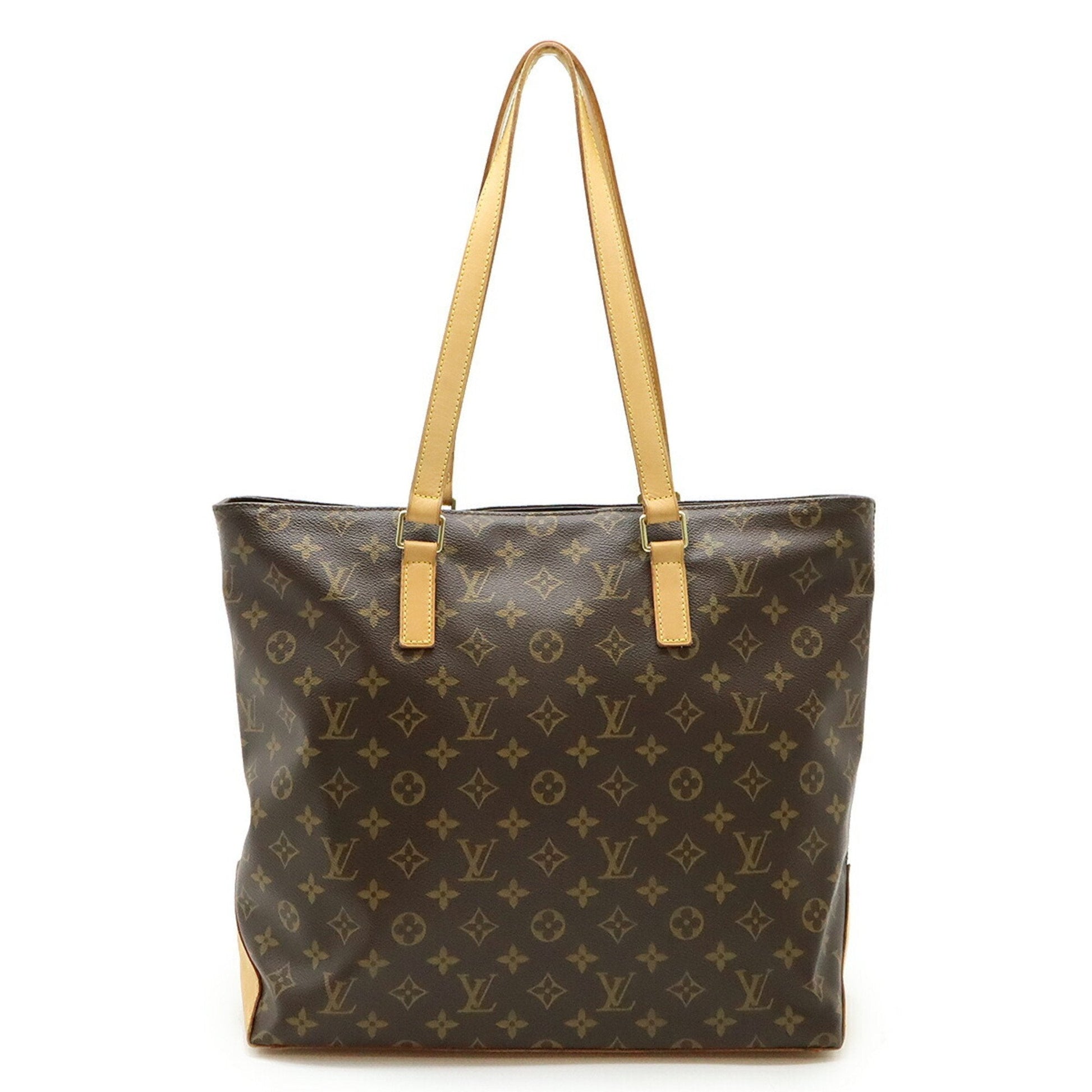 Louis Vuitton Brown Monogram Shoulder Bag Tote Bag ()