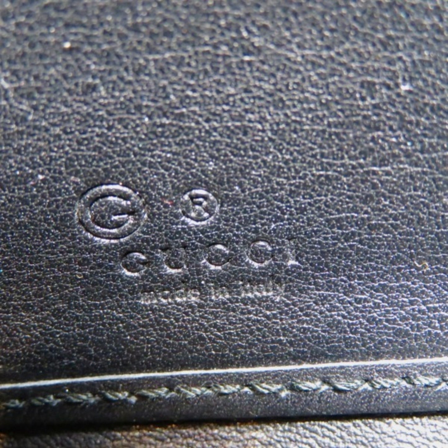Gucci Black Leather Coin Purse/Coin Case