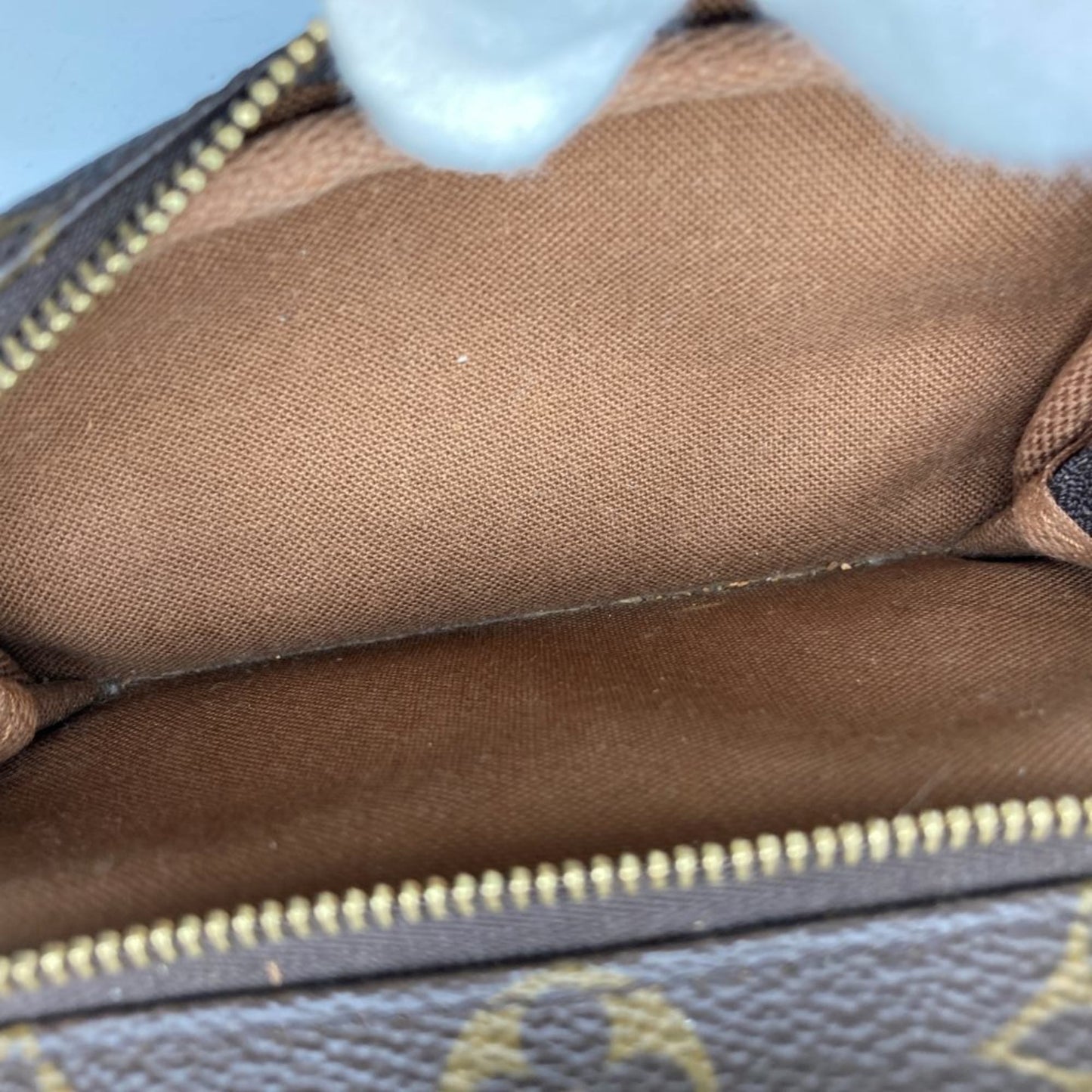 Louis Vuitton Brown Monogram Leather Backpack