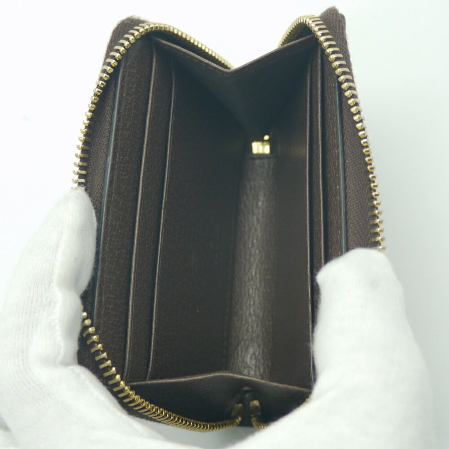 Gucci Gg Supreme Beige Gg Supreme Leather Wallet (Bi-Fold)