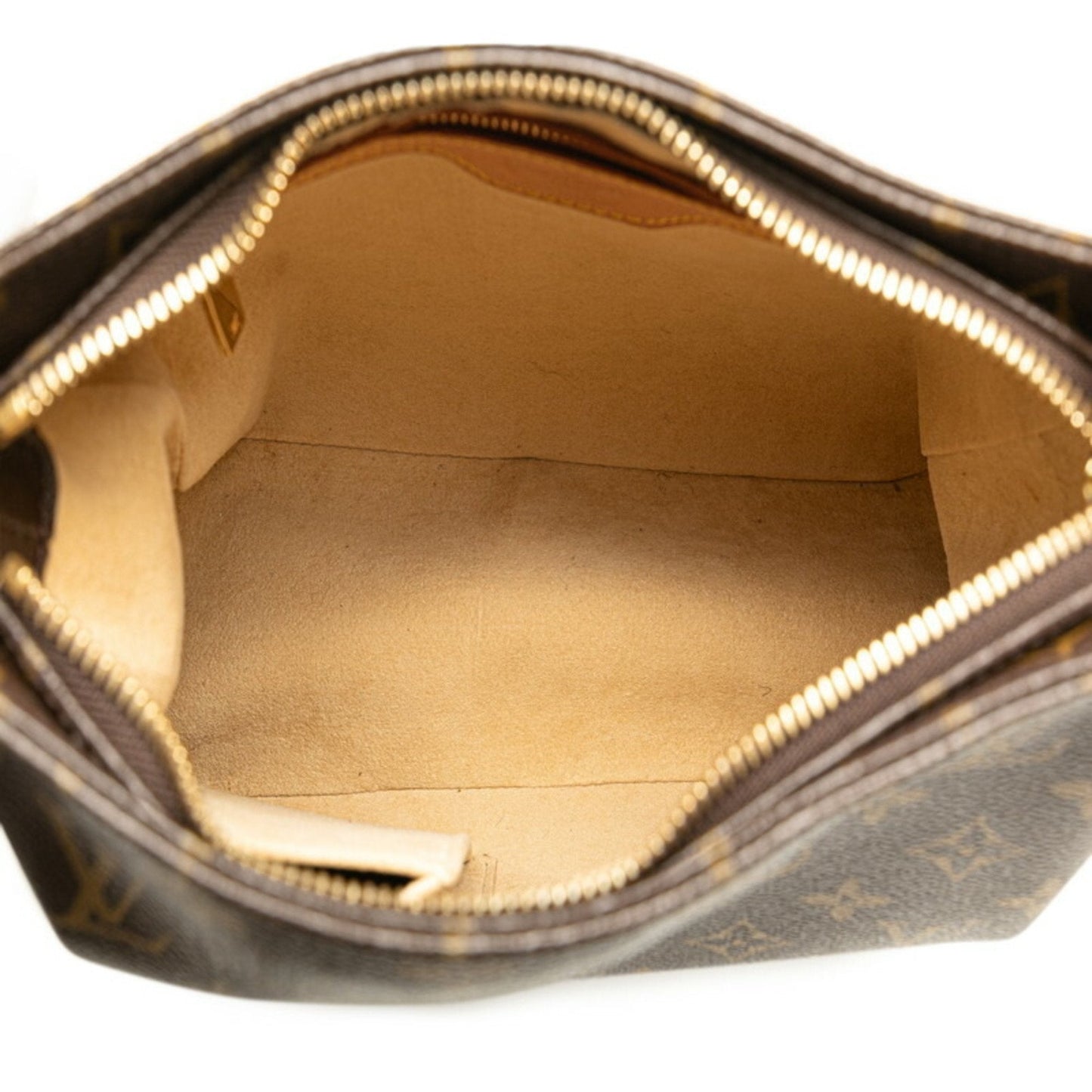 Louis Vuitton Brown Pvc Leather Shoulder Bag