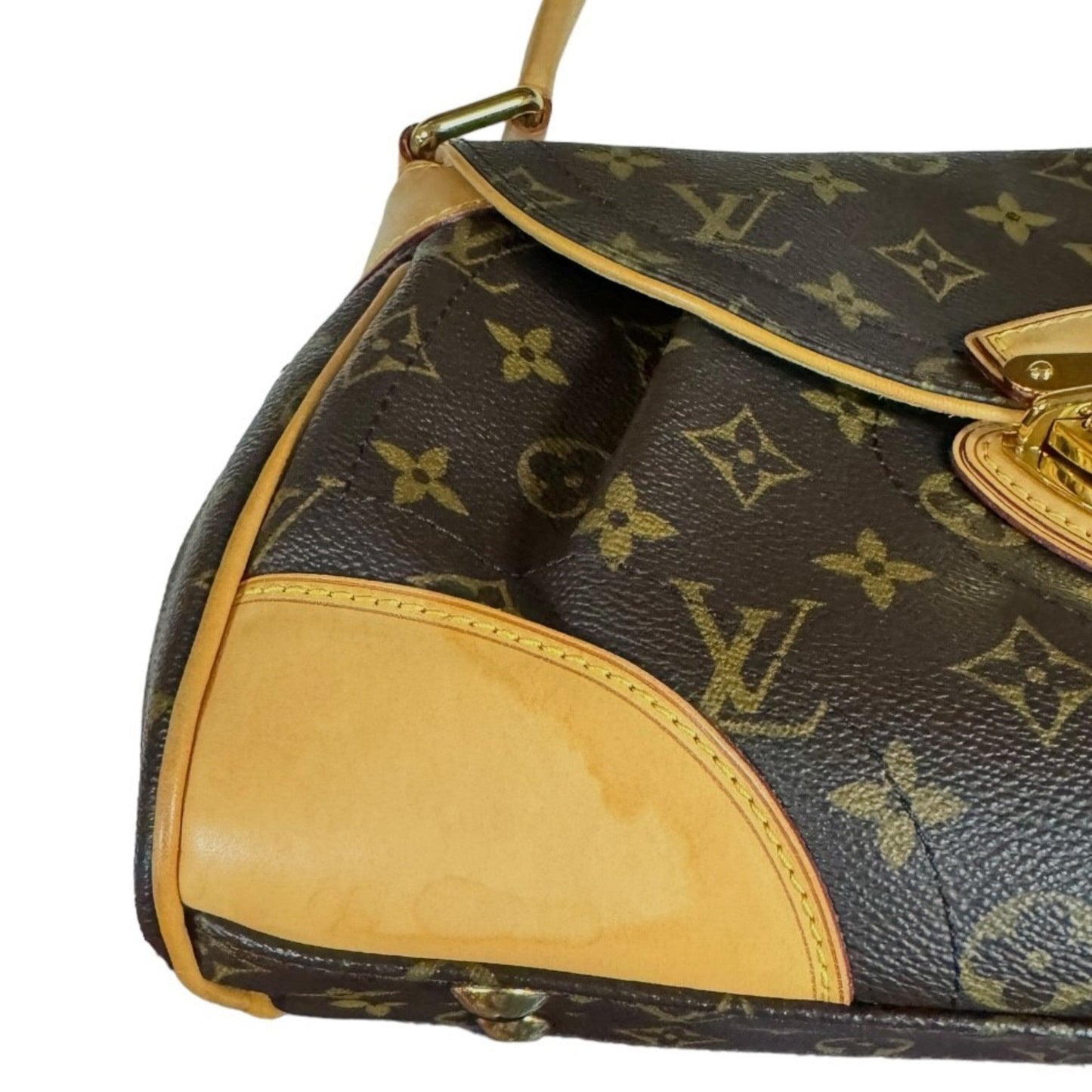 Louis Vuitton Brown Monogram Shoulder Bag