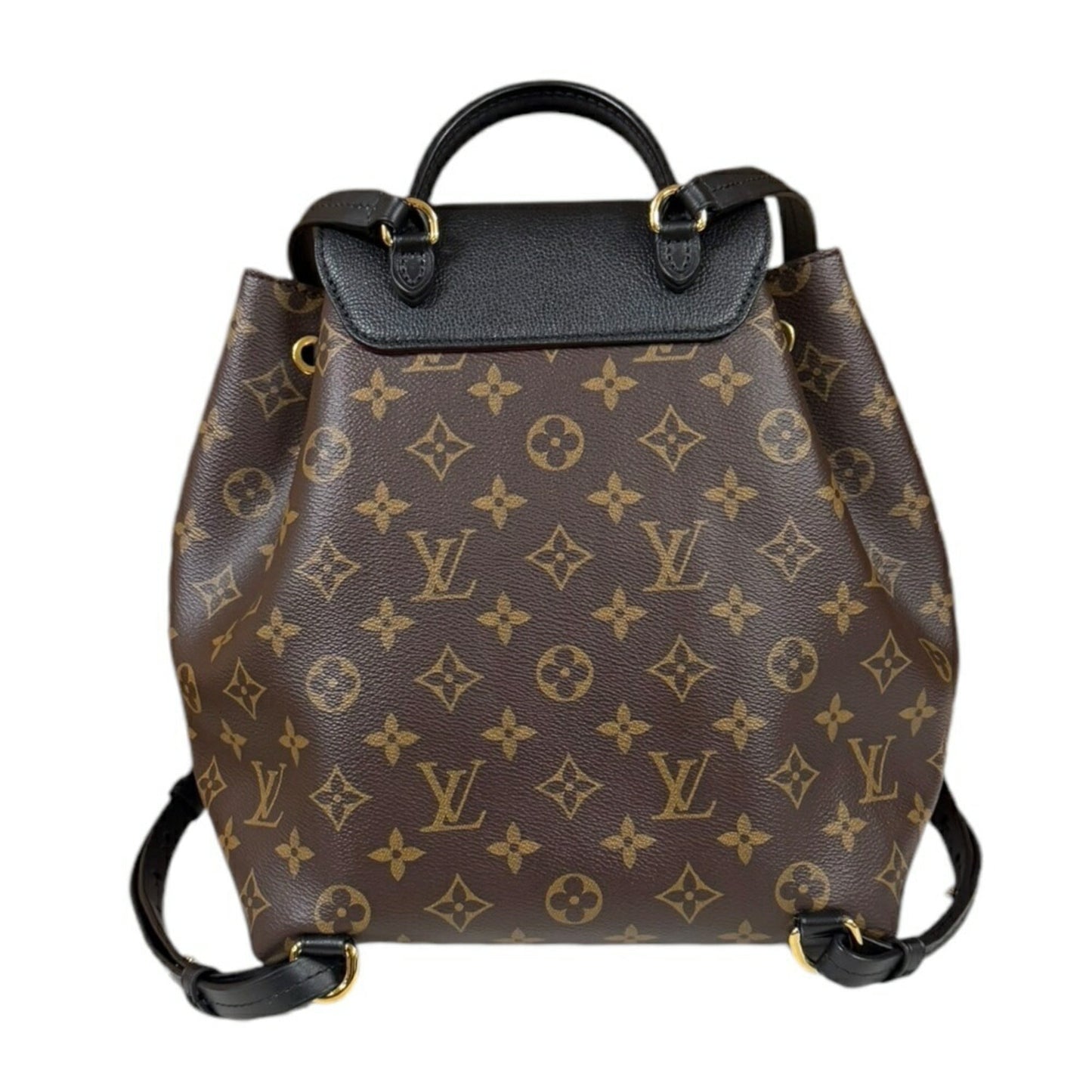 Louis Vuitton Black Brown Monogram Backpack