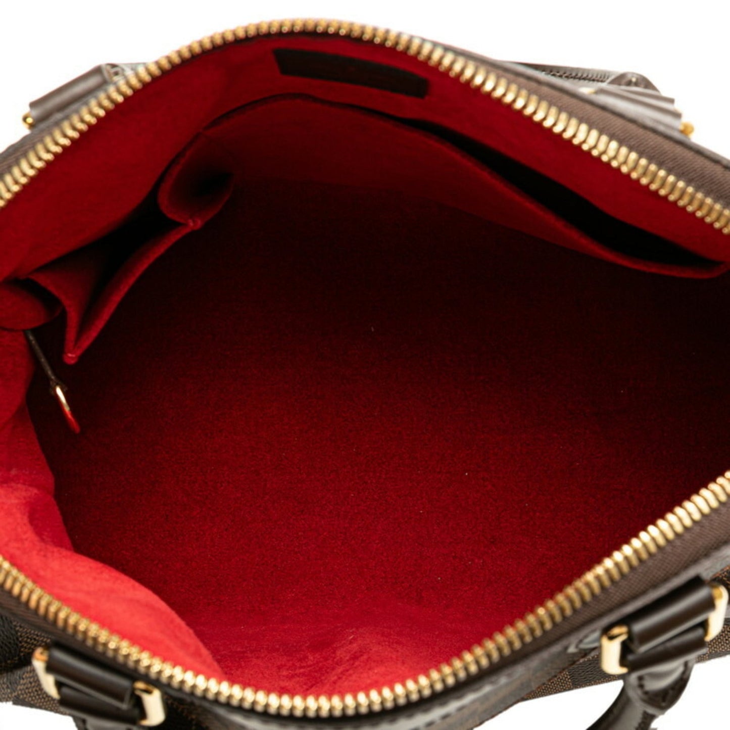 Louis Vuitton Damier Brown Pvc Leather Handbag Shoulder Bag
