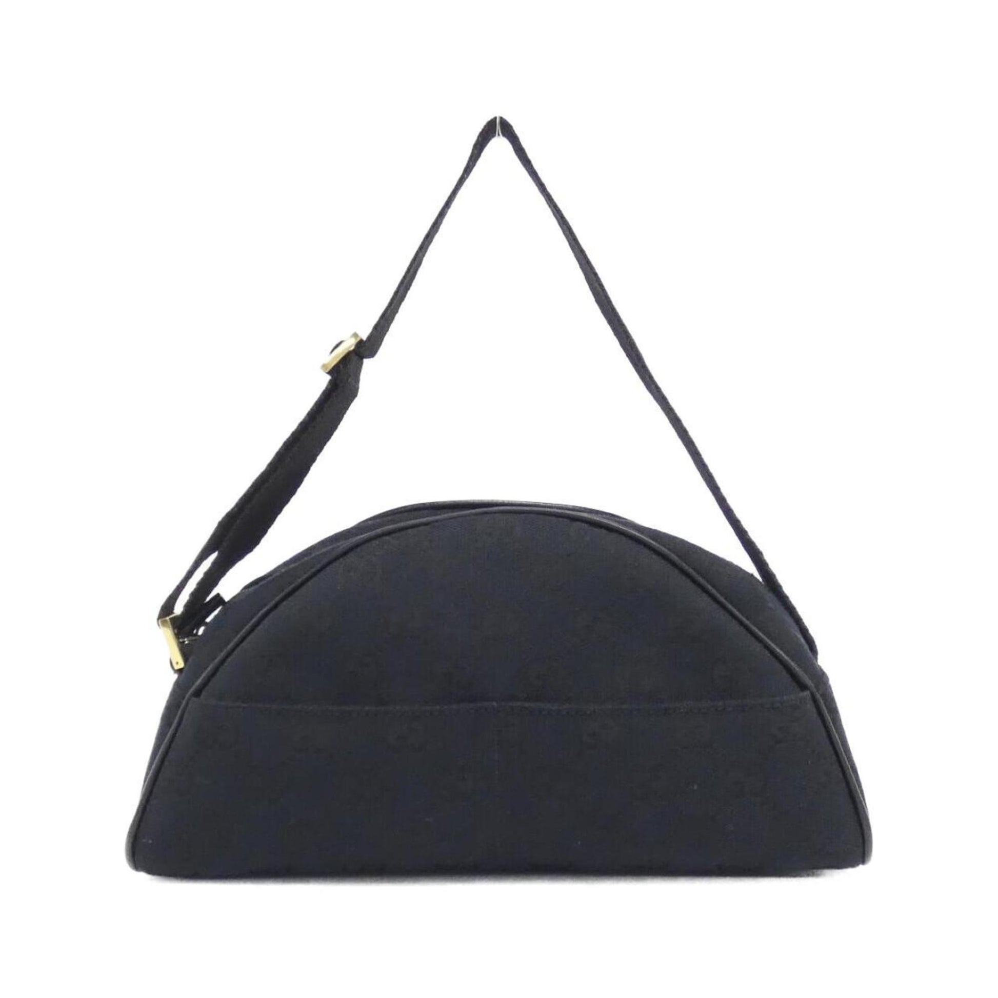 Gucci Black Gg Canvas Handbag ()