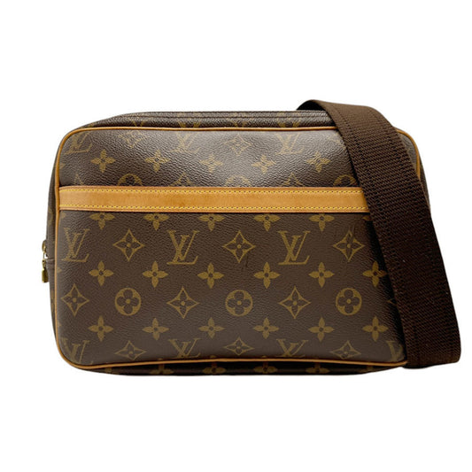 Louis Vuitton Brown Monogram Shoulder Bag ()